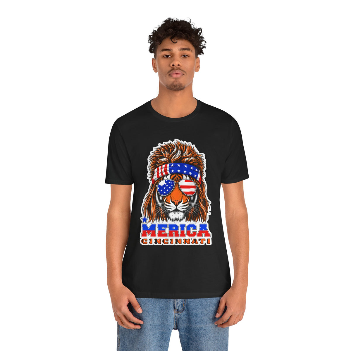 Freedom Mullet Tiger T-Shirt