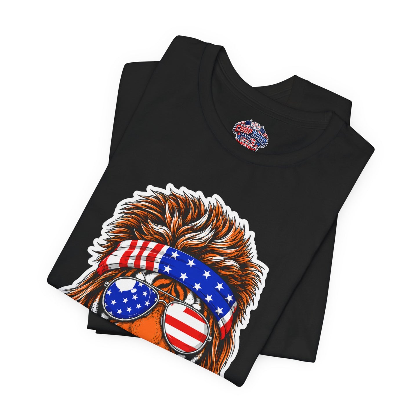 Freedom Mullet Tiger T-Shirt