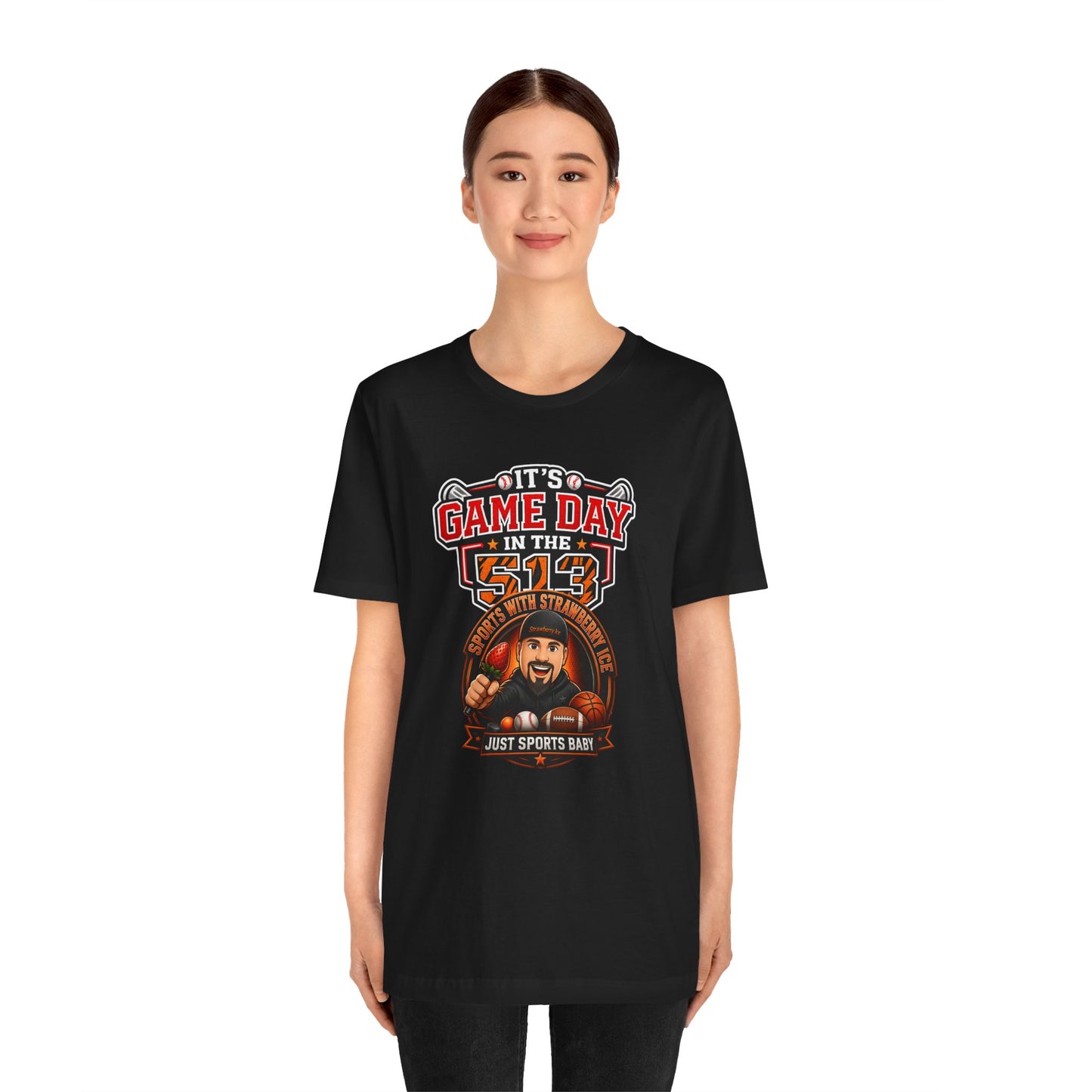 Sports With Strawberry Ice Game Day Tee