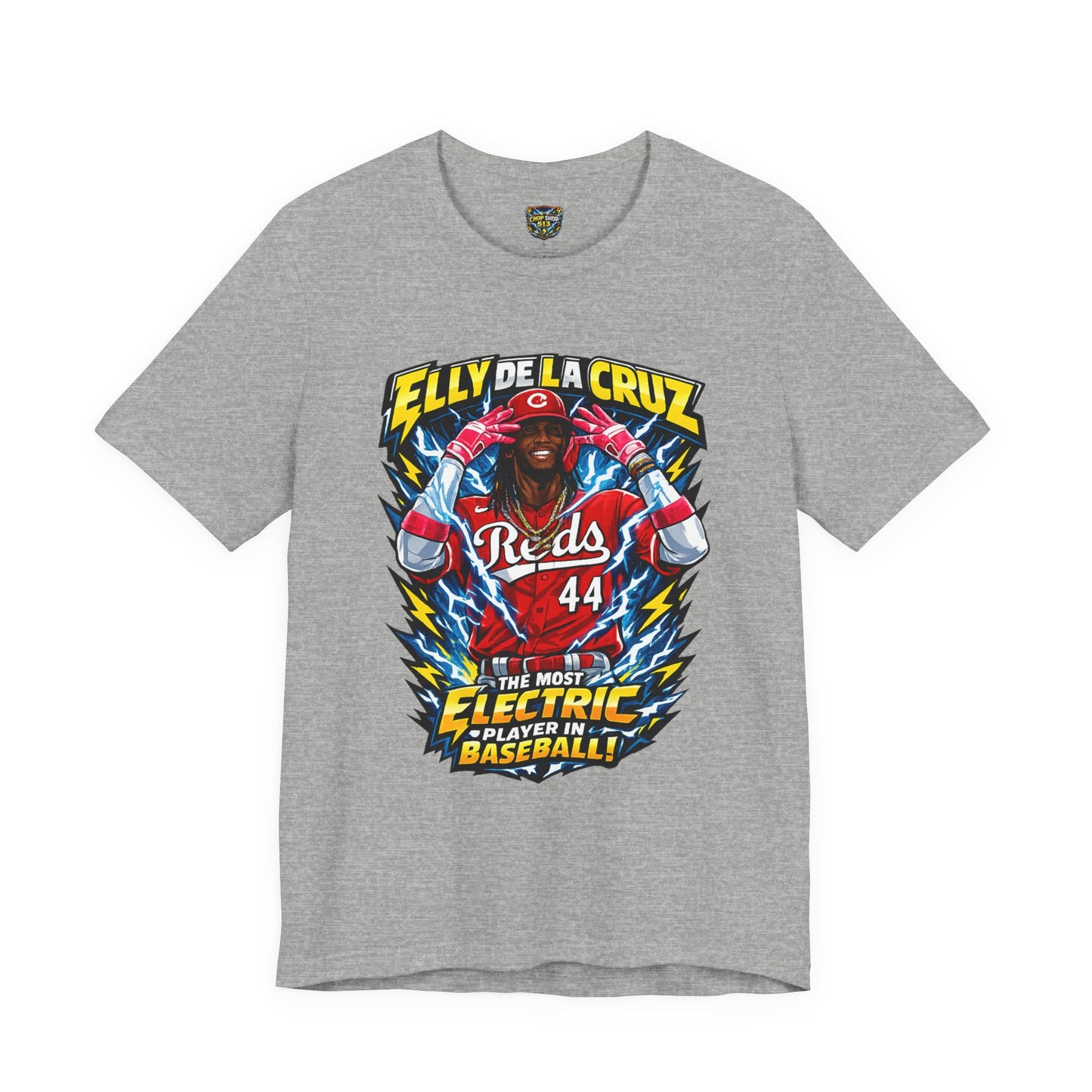 Elly De La Cruz 'The Most Electric Player in Baseball' Reds Baseball Tee