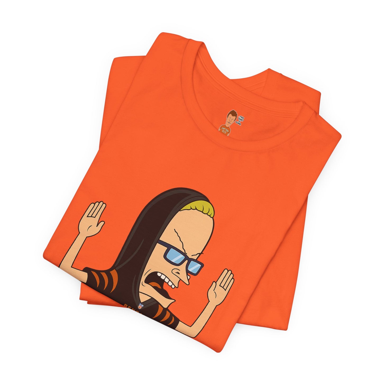 I Am The Great Joe Burrlio | Funny Bengals Fan T-Shirt | Beavis-Inspired Football Parody Tee