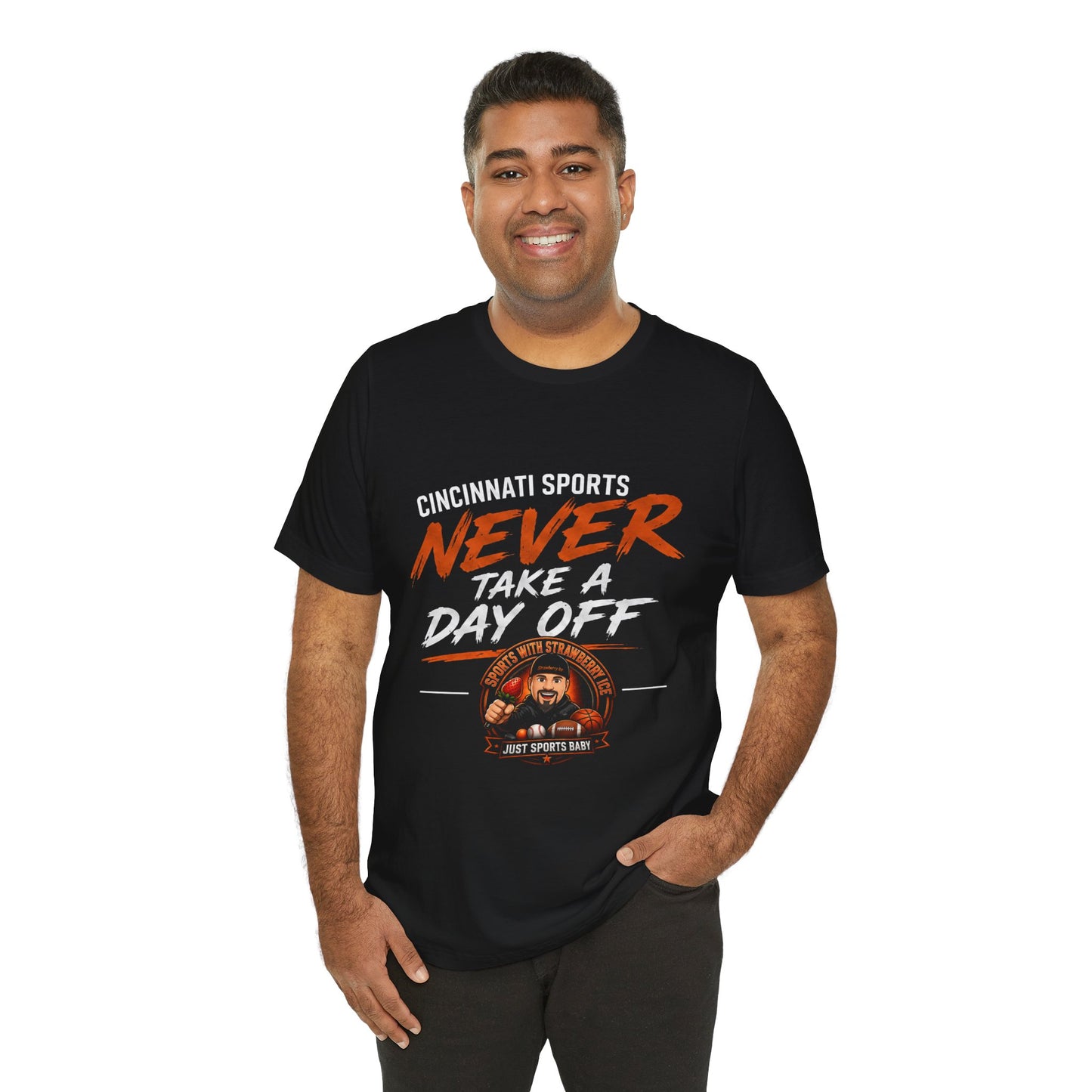 Never Take a Day Off | Official Sports with Strawberry Ice Tee