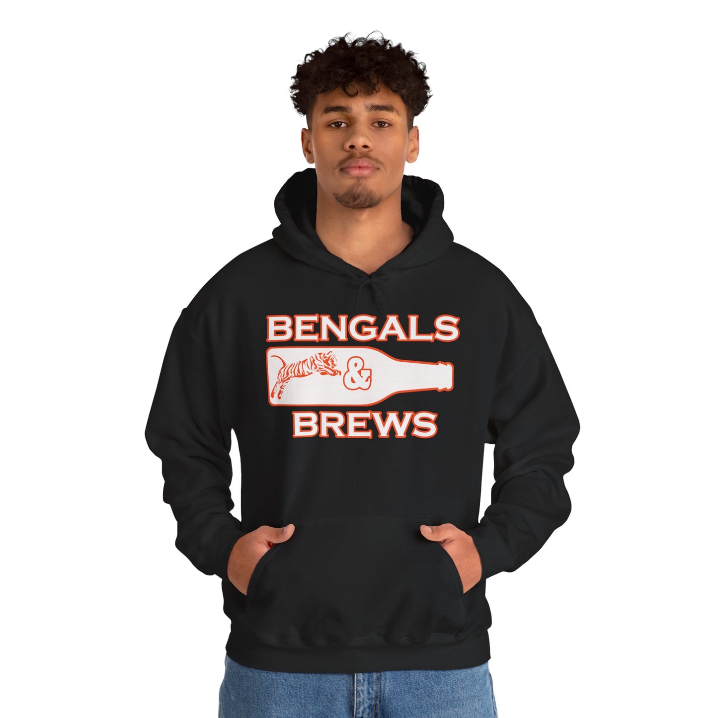 Bengals & Brews Unisex Hoodie for Game Day