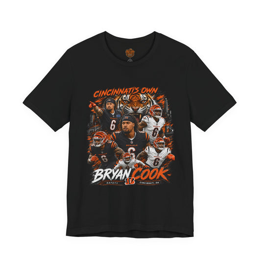 Bryan Cook Cincinnati Football Tee — "Cincinnati's Own" Fan Shirt