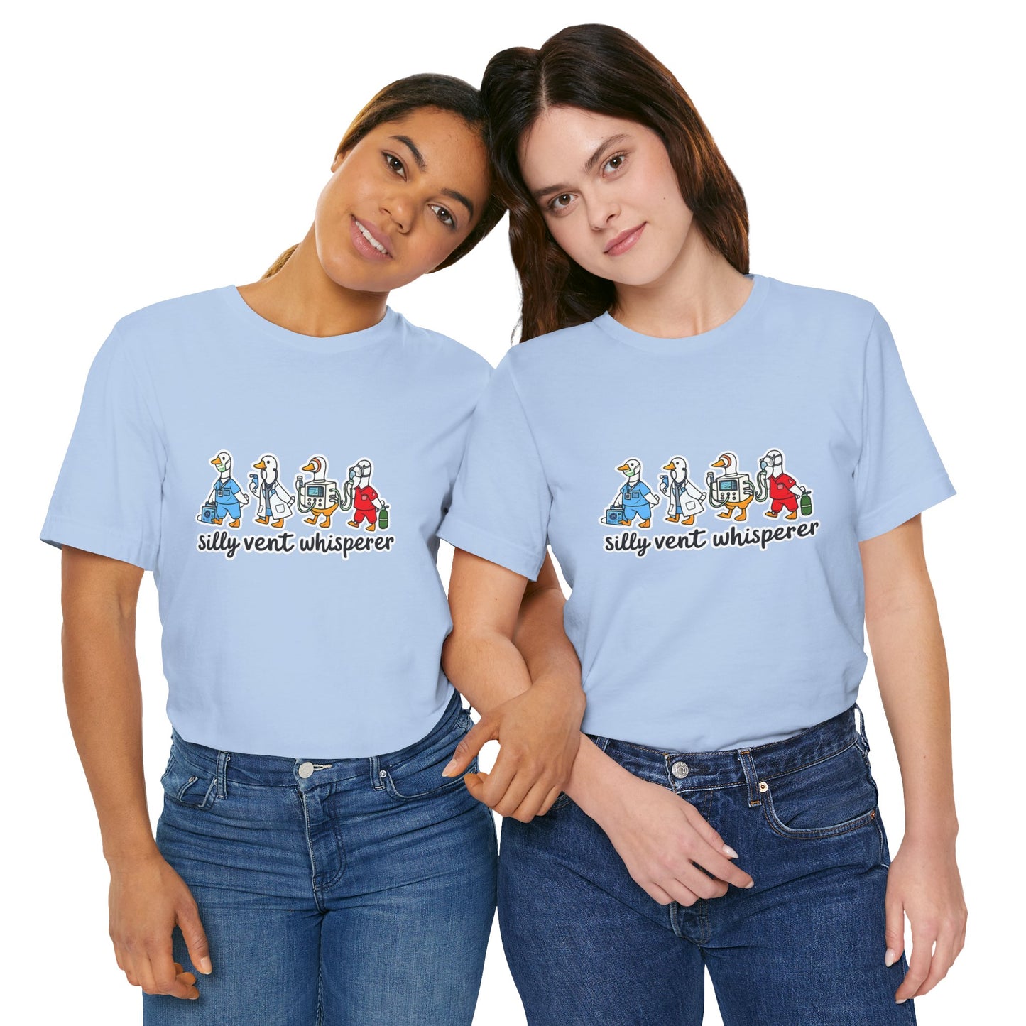 Silly Vent Whisperer Tee — Funny Crew respiratory care club