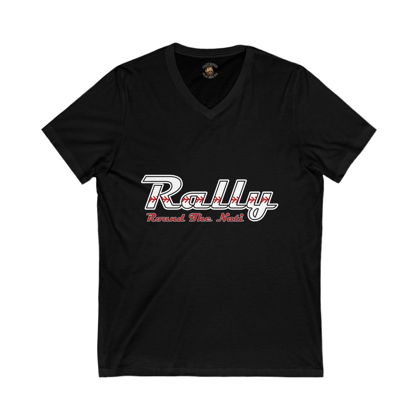 V-neck Rally Round the Nati  V-Neck Tee