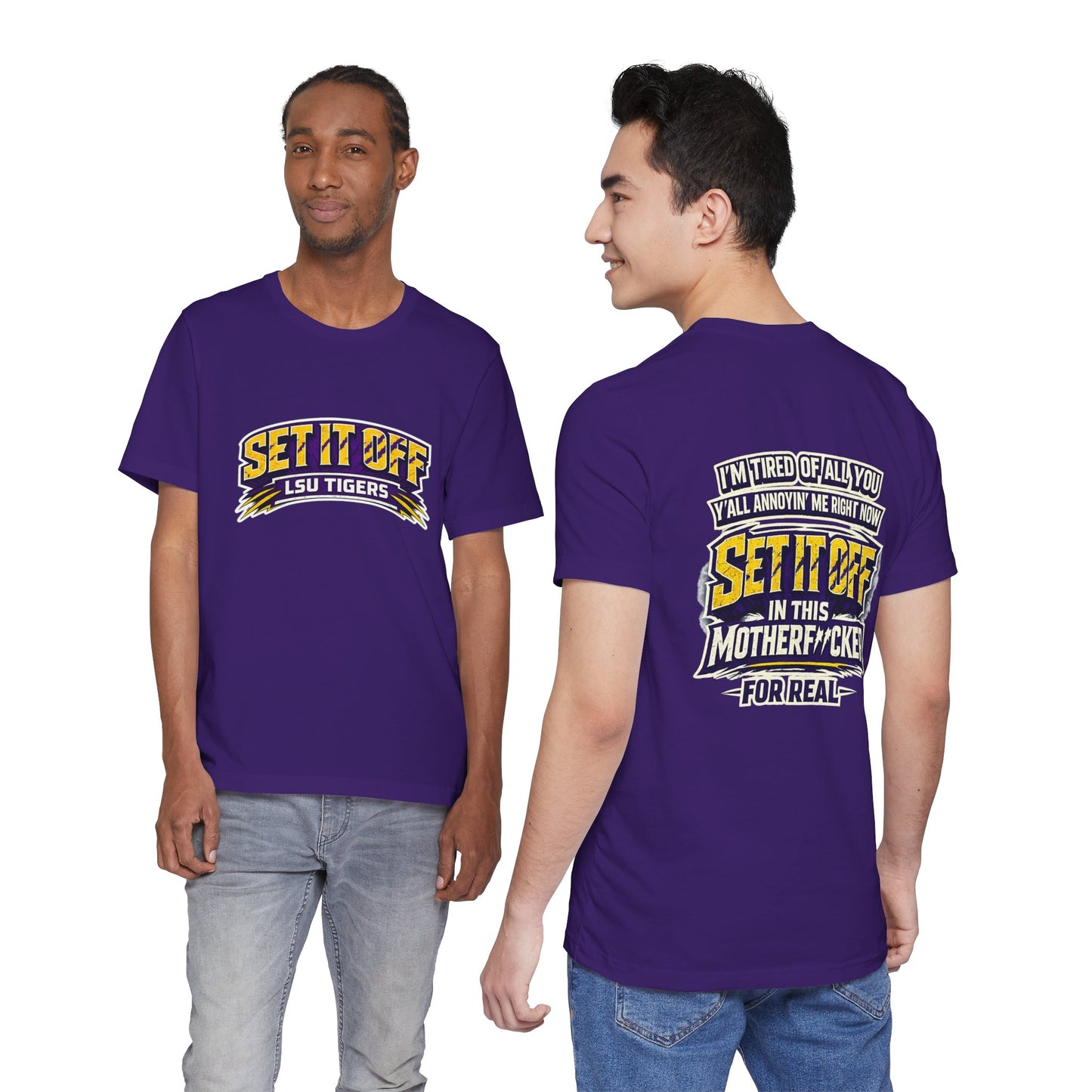 Set it off Graphic Tee — Bold 'Set It Off' Band-Style Shirt