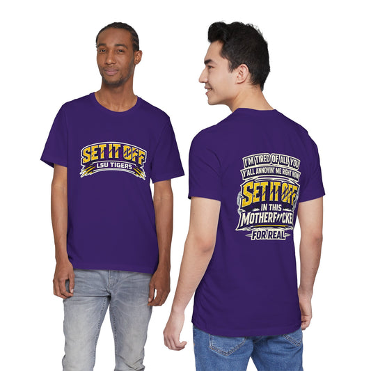 Set it off Graphic Tee — Bold 'Set It Off' Band-Style Shirt