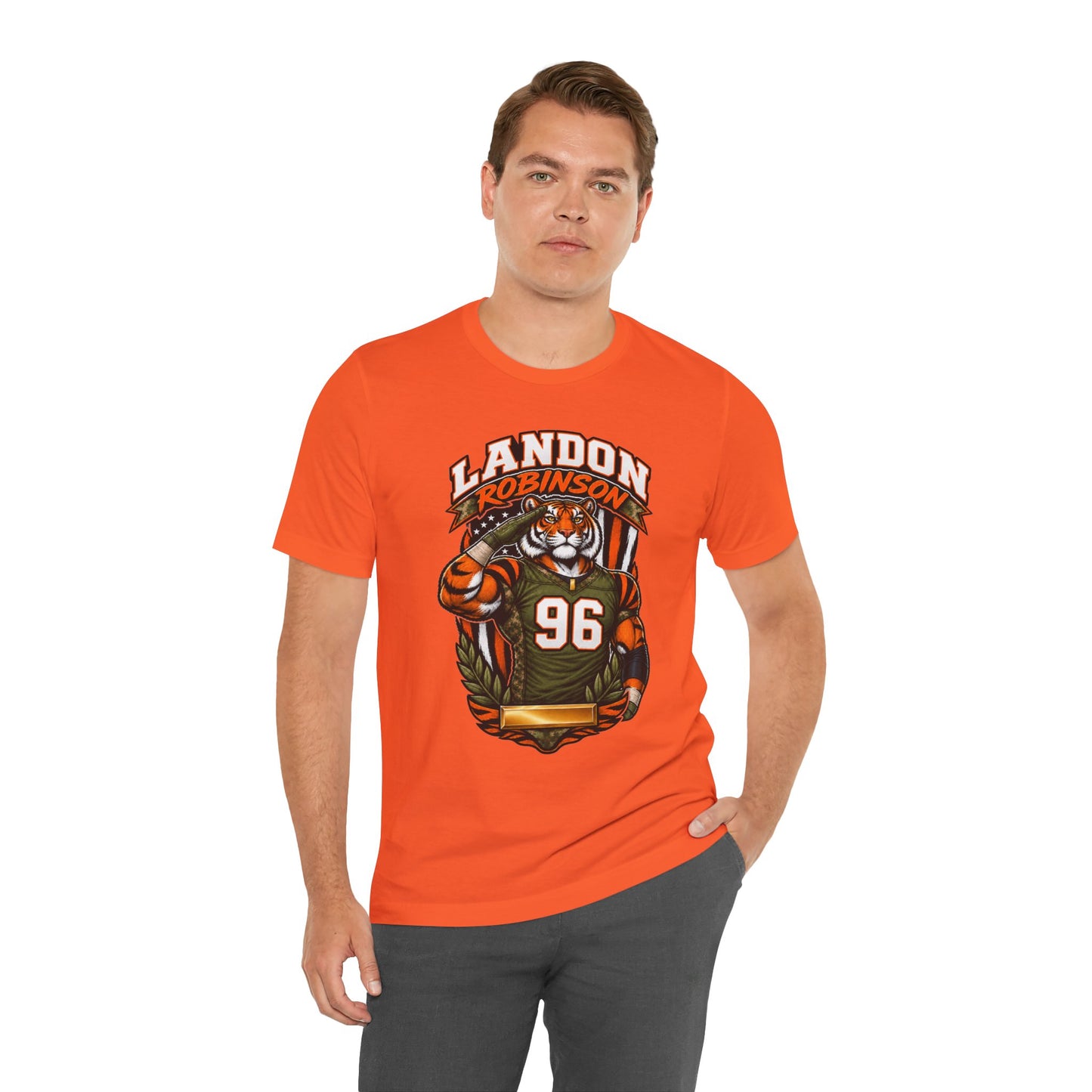 🐅🫡 SALUTE TO NO. 96! 🇺🇸🏈