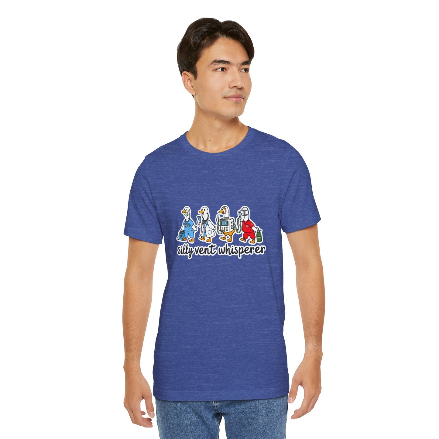 Silly Vent Whisperer Tee — Funny Crew respiratory care club