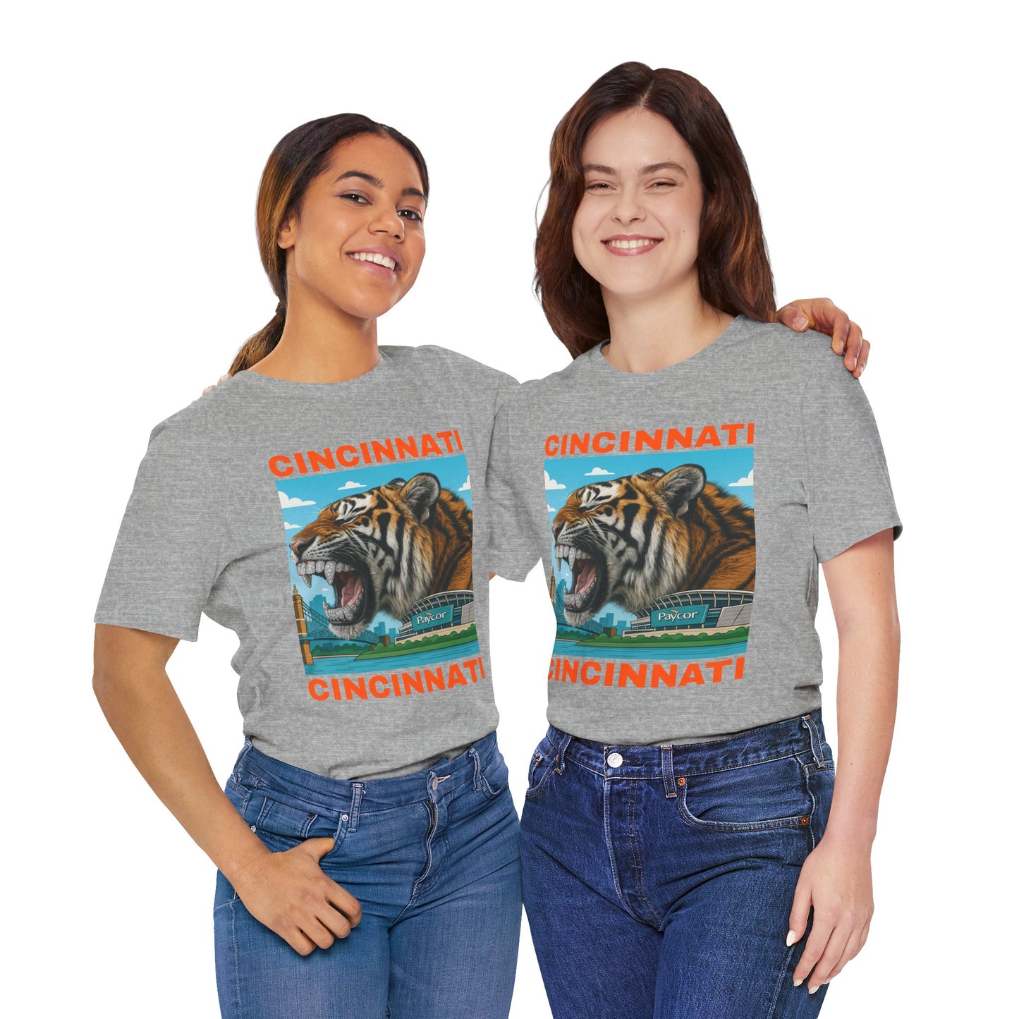 🔥💎🐅 Iced Out Roar – Queen City Tiger Tee