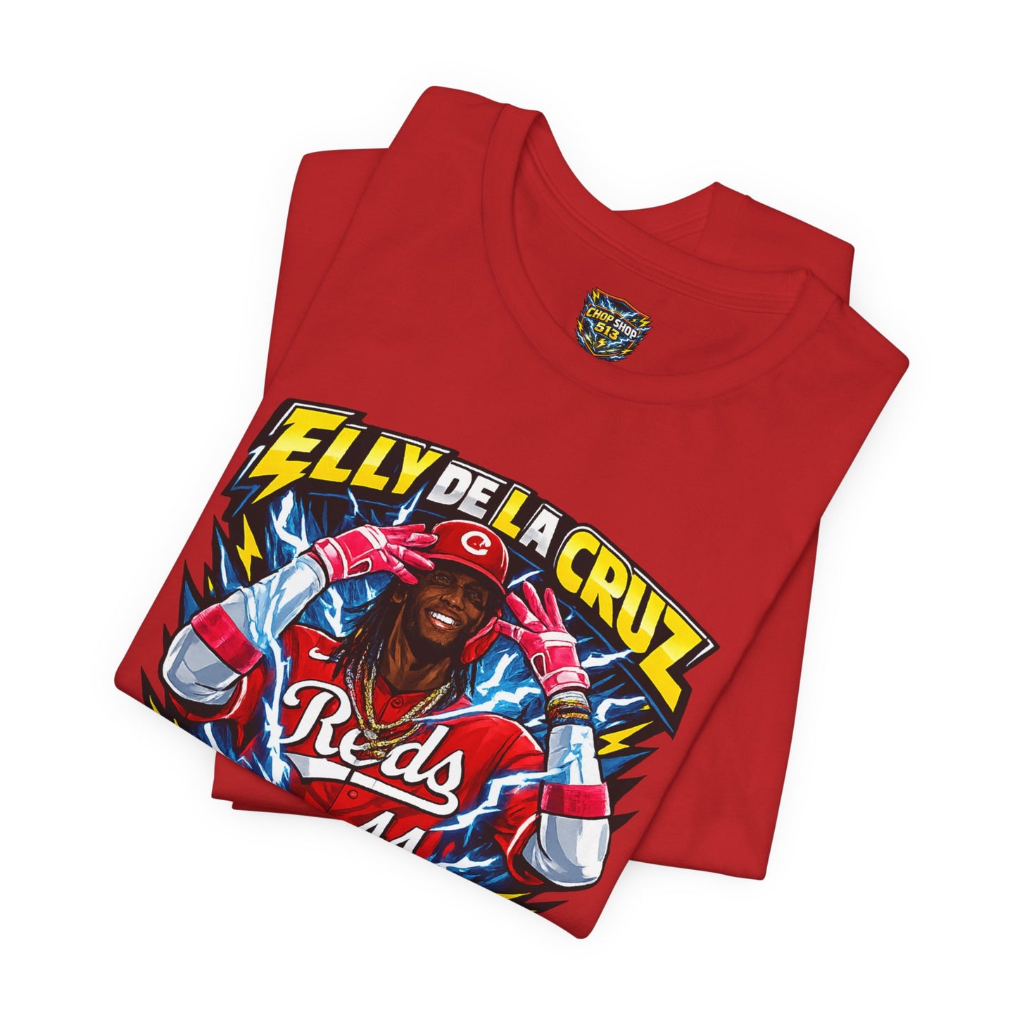 Elly De La Cruz 'The Most Electric Player in Baseball' Reds Baseball Tee