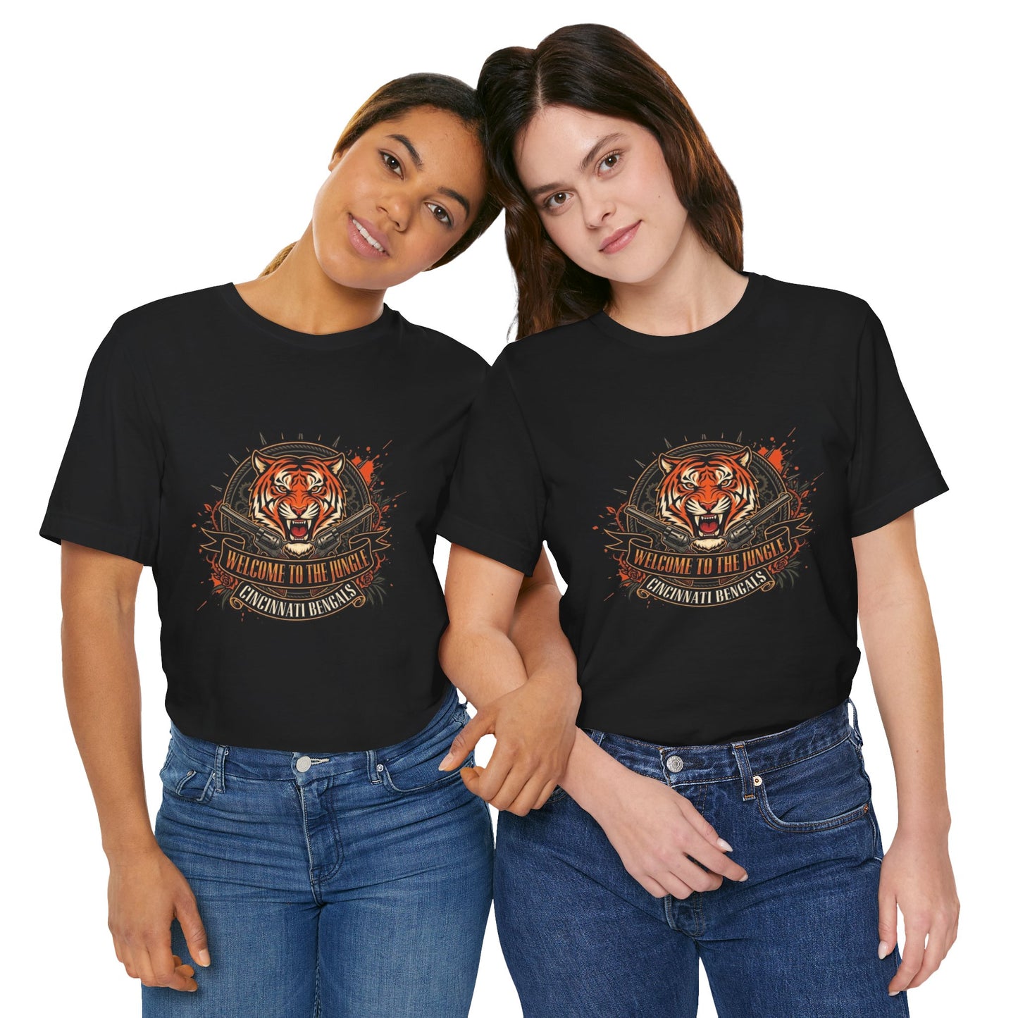 Cincinnati Bengals "Welcome to the Jungle" Tiger T-Shirt
