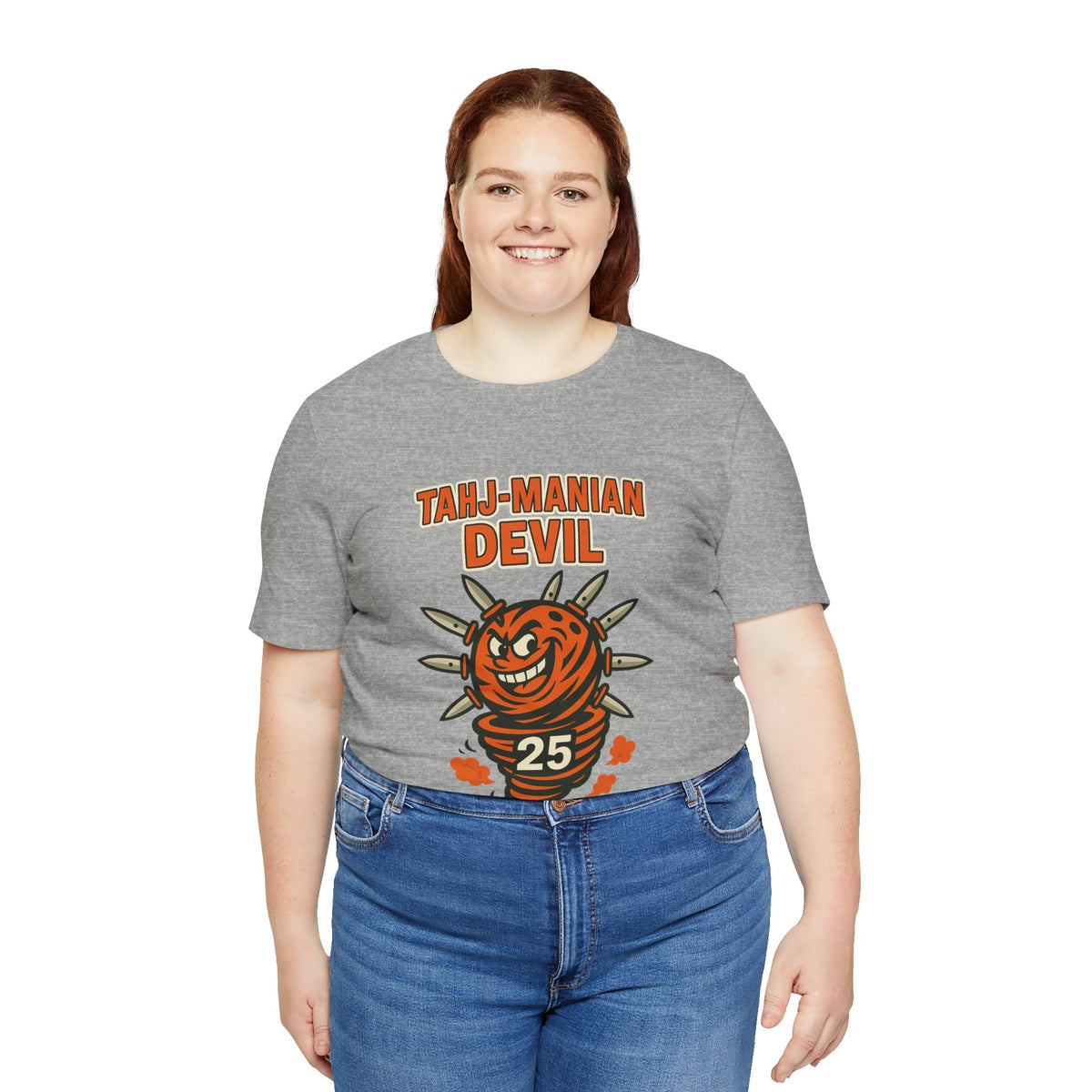 Tahj-Manian Devil Graphic Tee | Unisex Short Sleeve T-Shirt
