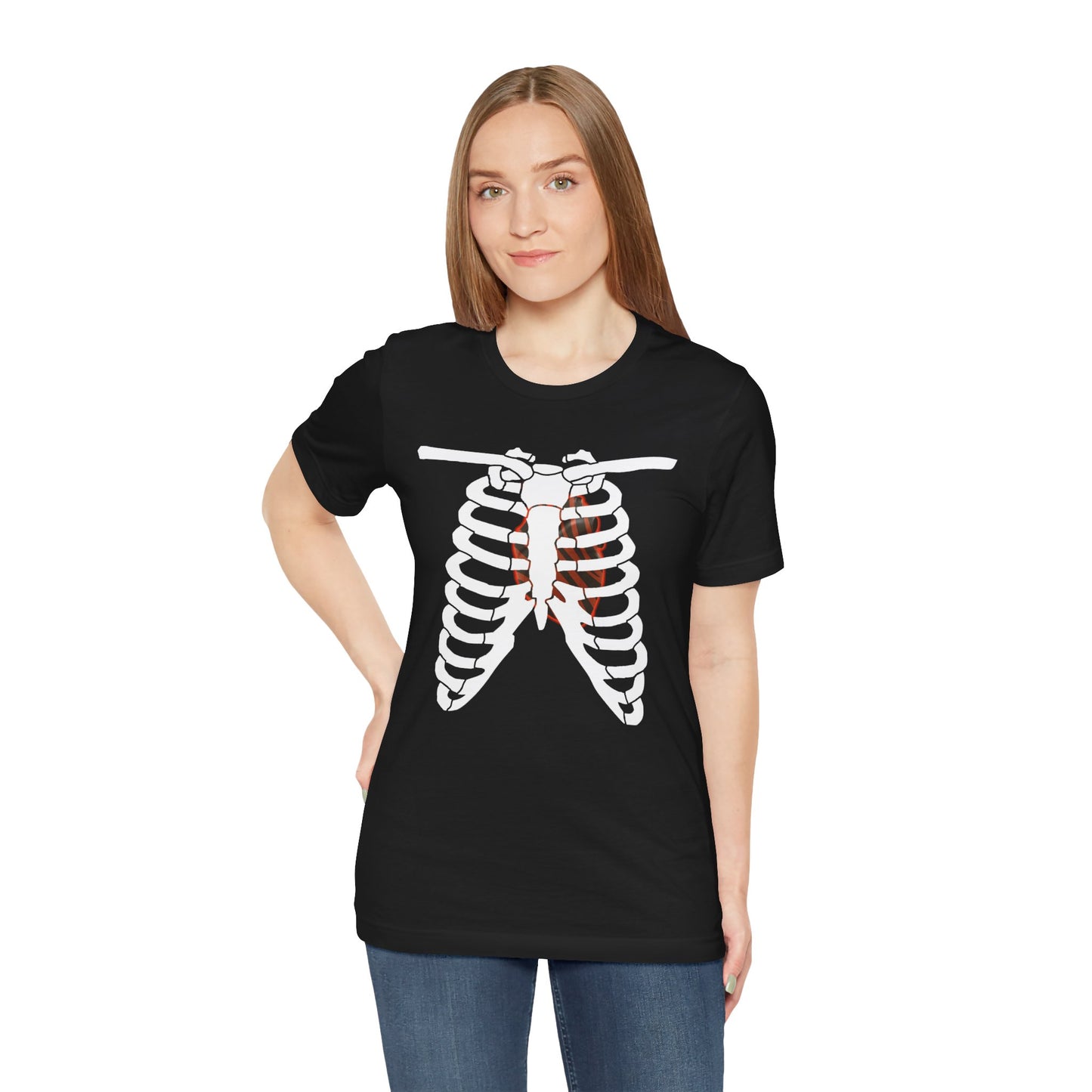 Bengals Heart Unisex Jersey Short Sleeve Tee
