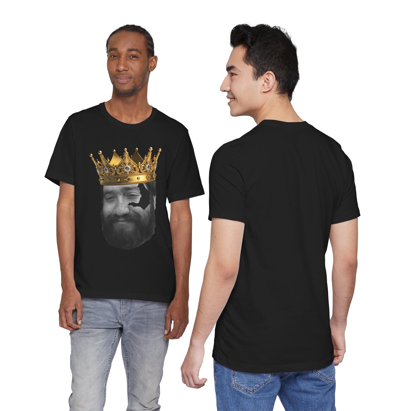 King Santori Tee: Crowned Unisex Jersey Short Sleeve Shirt