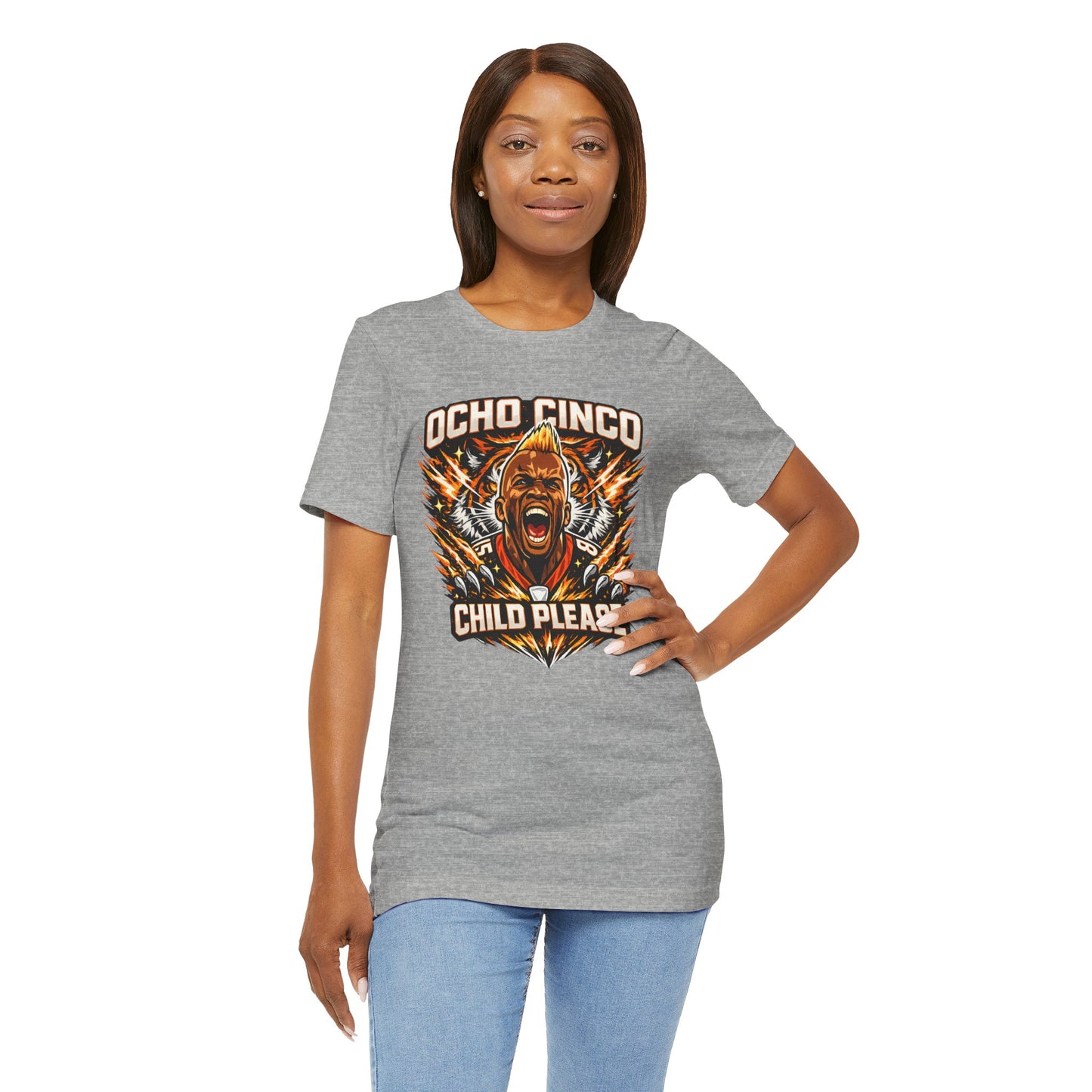Ocho Cinco Child Please T-Shirt — Funny Cinco de Mayo Party Tee