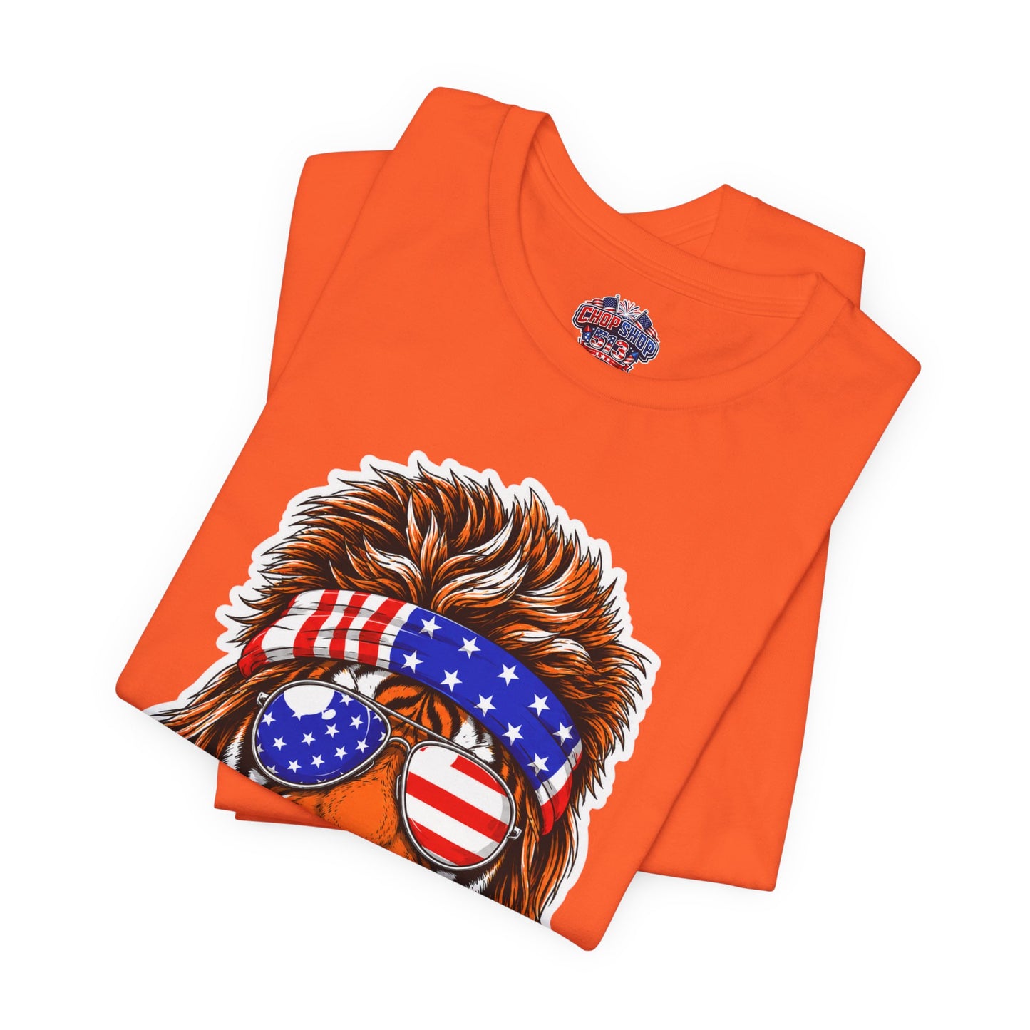 Freedom Mullet Tiger T-Shirt
