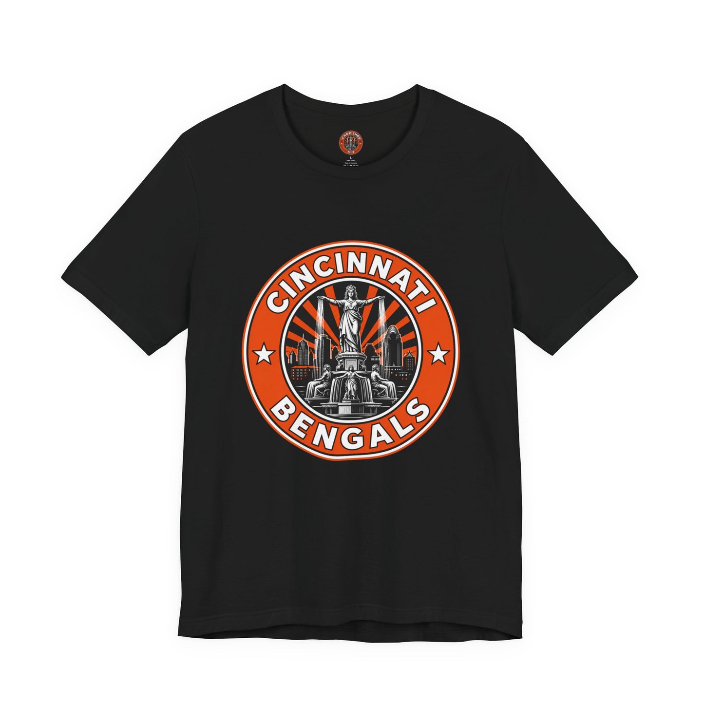 Cincinnati Bengals Coffeehouse Logo Tee