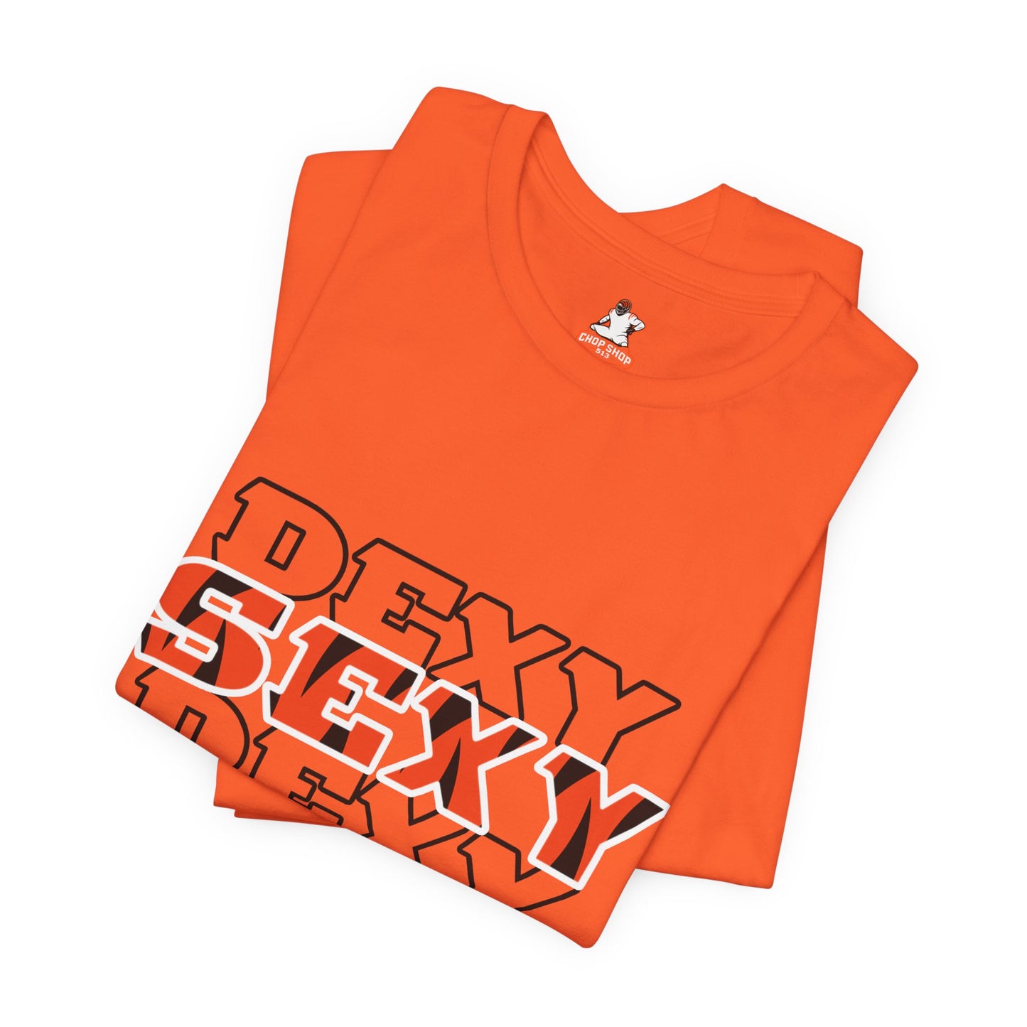 Sexy Dexy Graphic Tee — Bold Retro Text Shirt