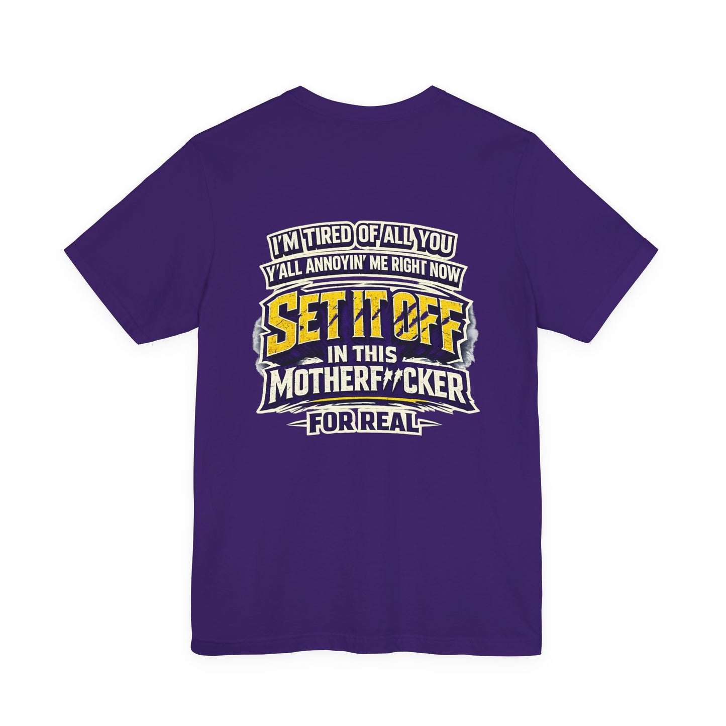 Set it off Graphic Tee — Bold 'Set It Off' Band-Style Shirt