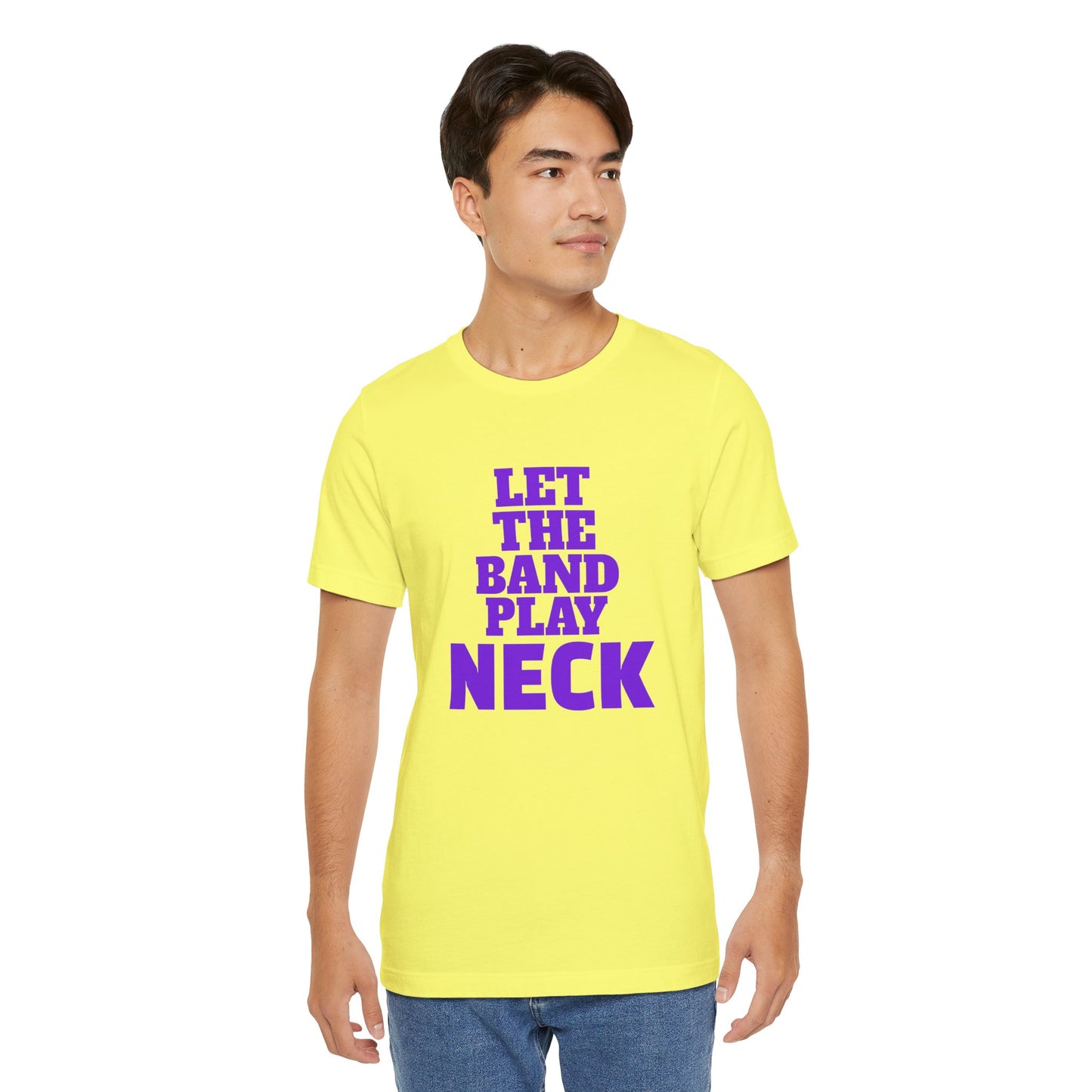 Tiger Nation Let The Band Play Neck Tee