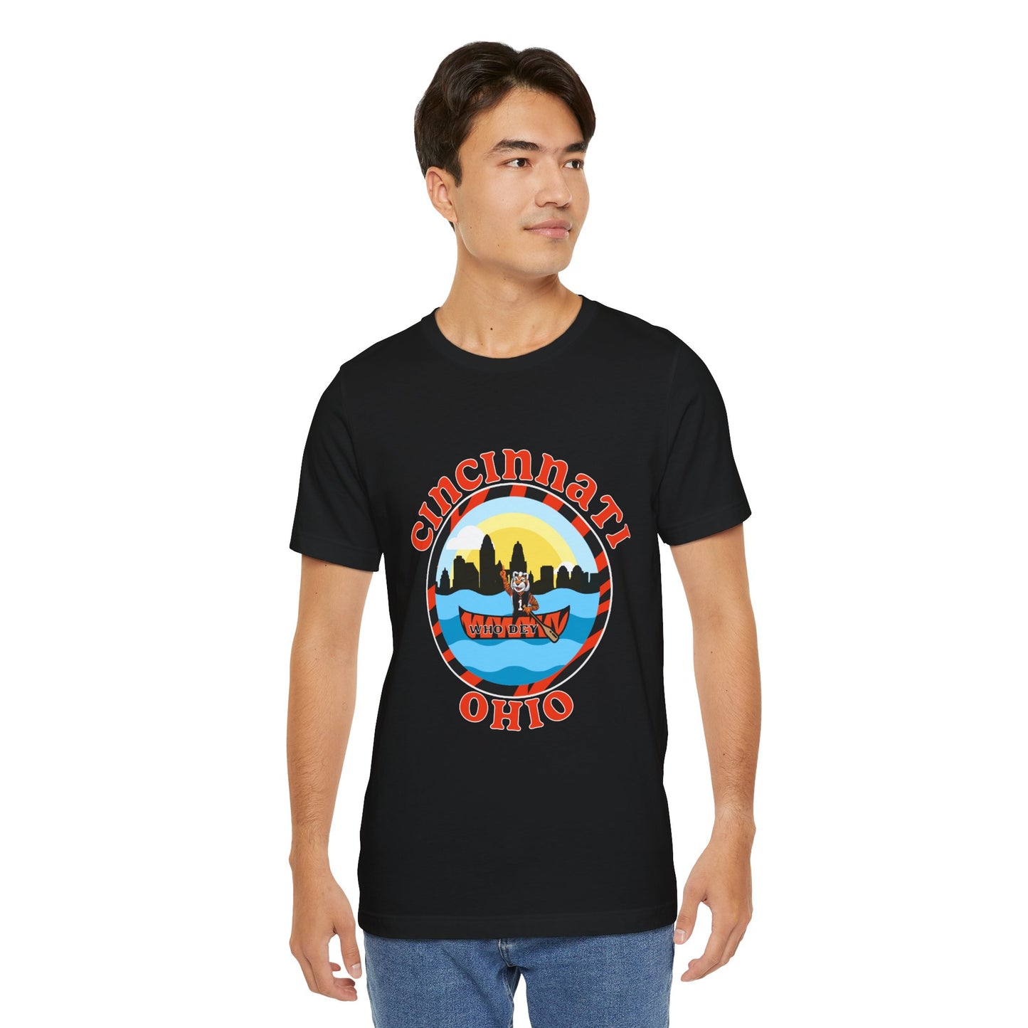 Welcome to Cincinnati Unisex Jersey Short Sleeve Tee