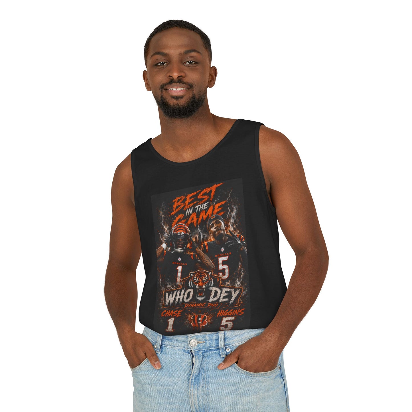 "Best in the Game" Who Dey Fan Tee
