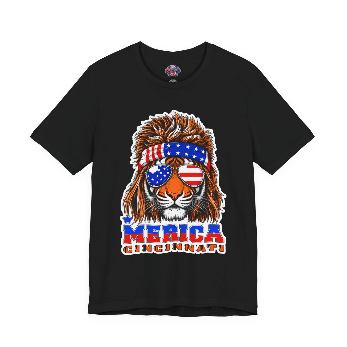 Freedom Mullet Tiger T-Shirt