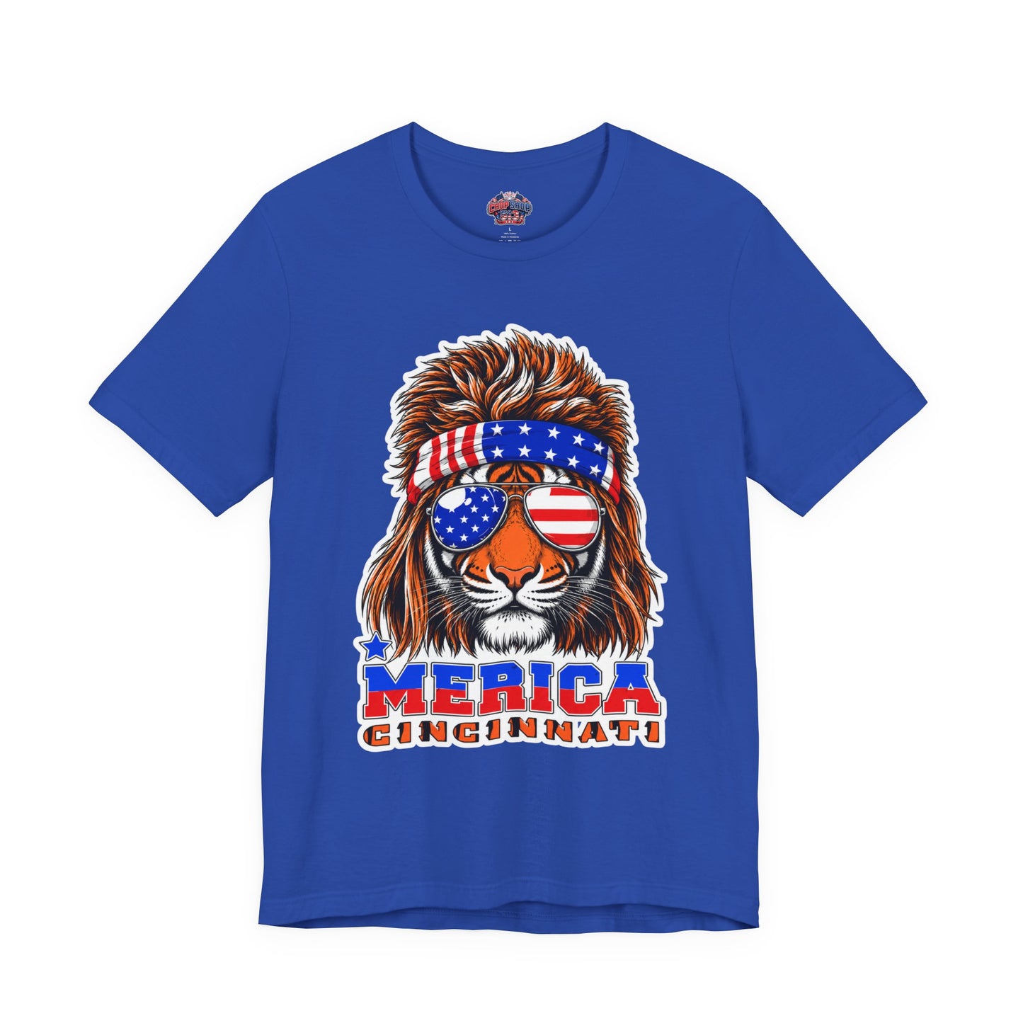 Freedom Mullet Tiger T-Shirt