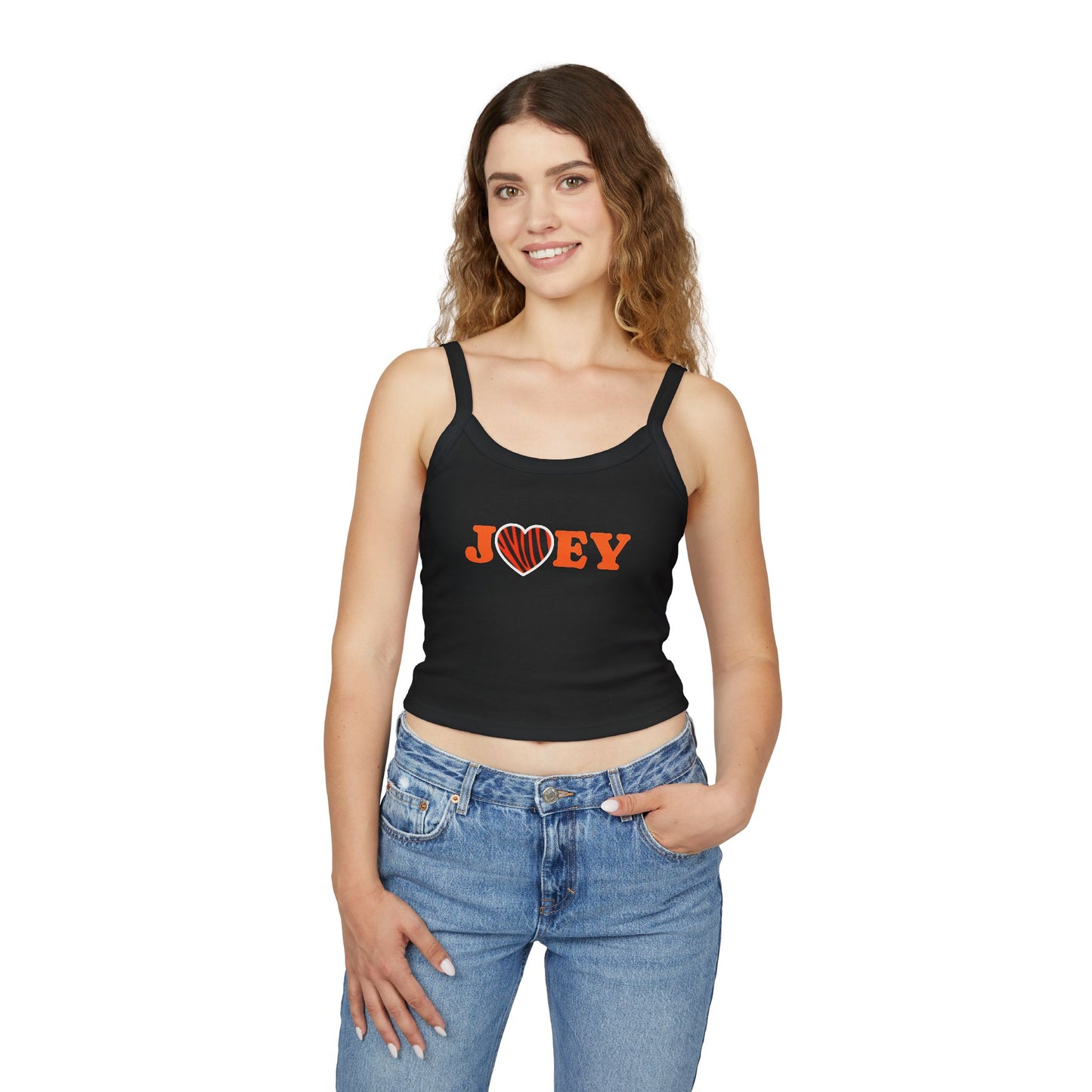 Joey Love Spaghetti Strap Tank Top, Cute Summer Top