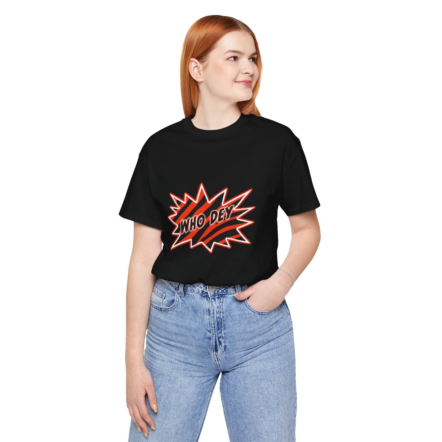 Who Dey! Unisex Jersey Short Sleeve Tee
