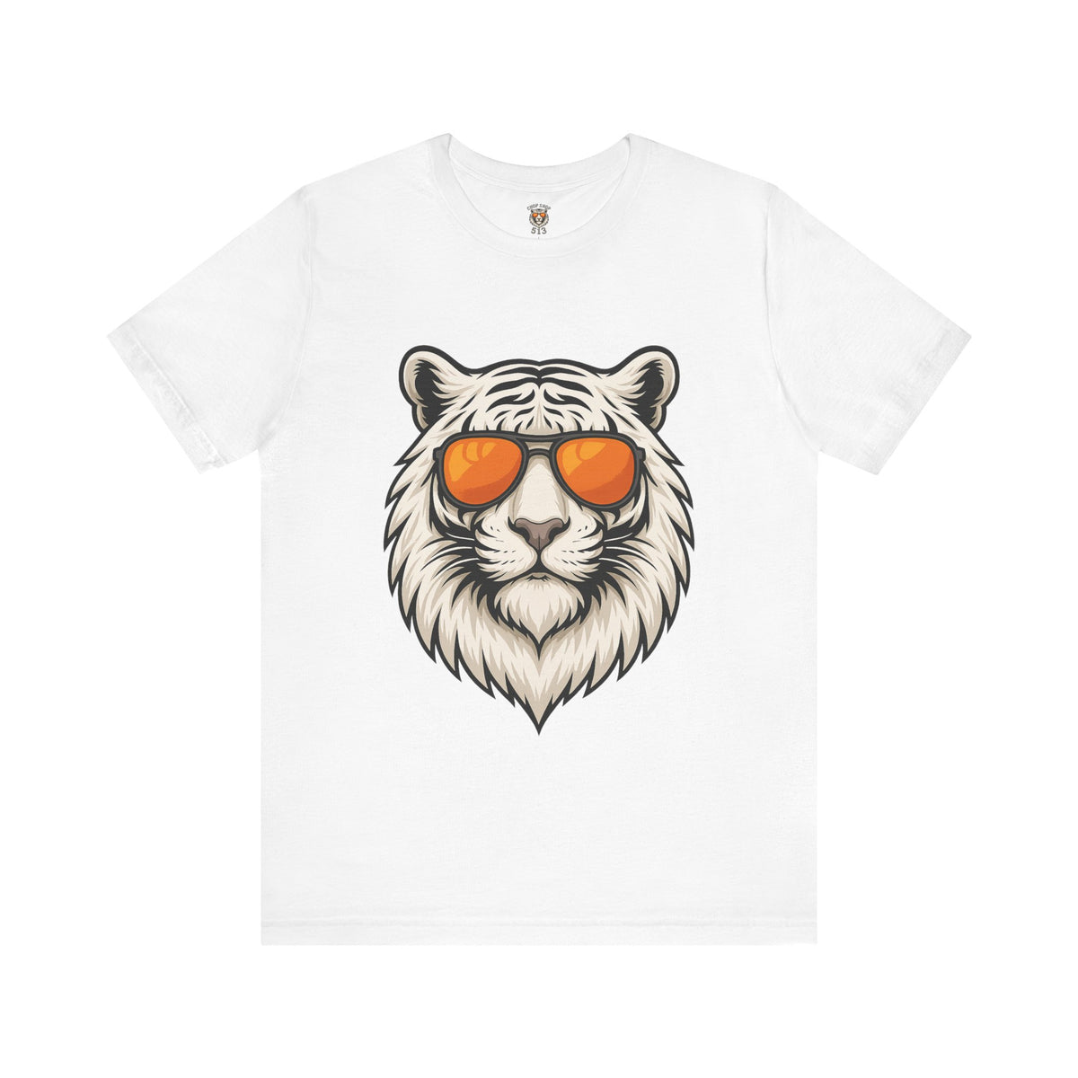 Cool Tiger Orange Sunglasses Tee