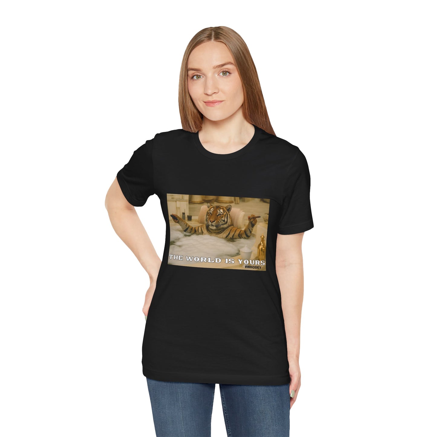 🐅 The World Is Yours – Luxury Tiger Graphic Tee