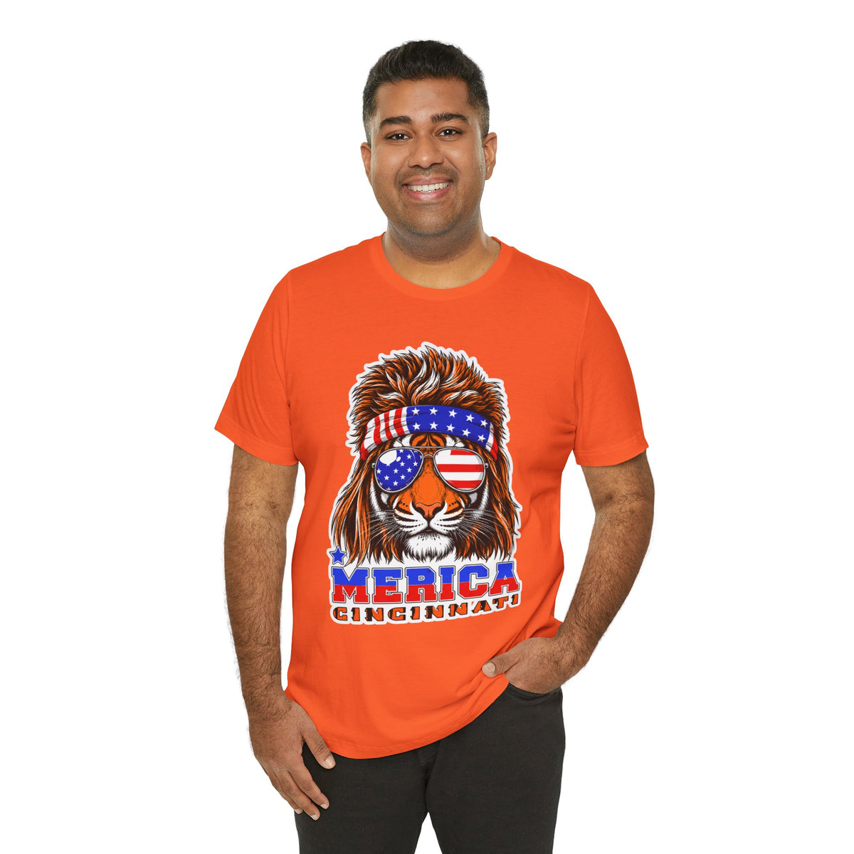 Freedom Mullet Tiger T-Shirt