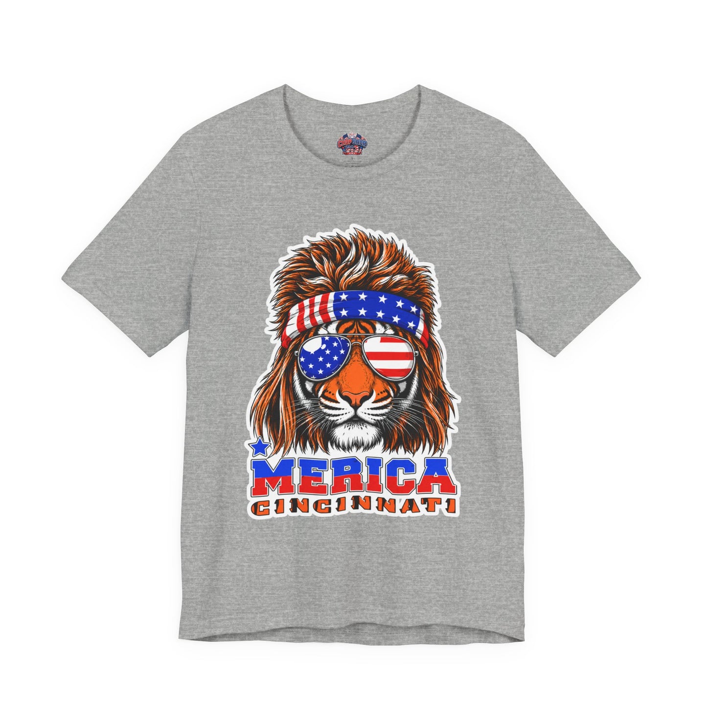 Freedom Mullet Tiger T-Shirt
