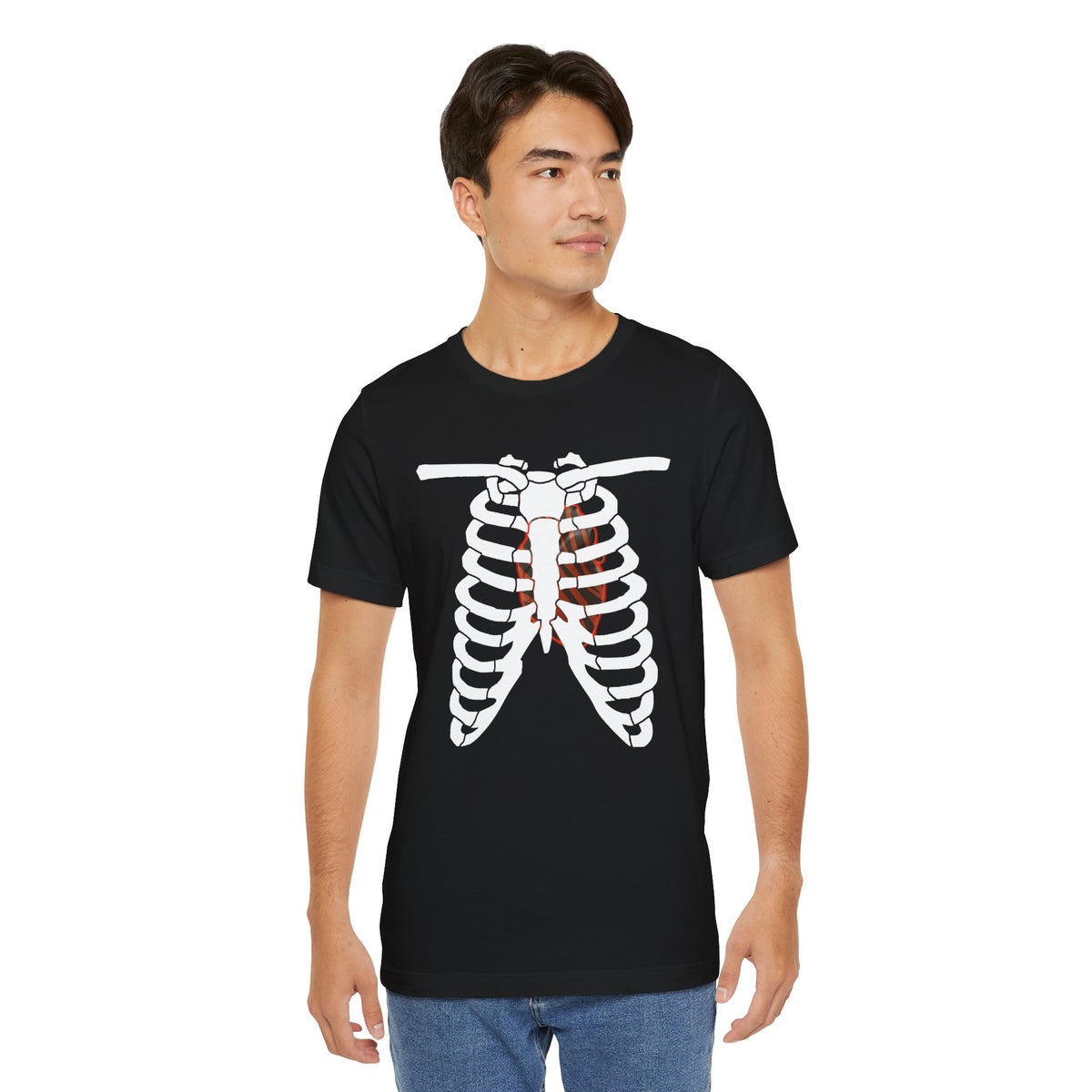 Bengals Heart Unisex Jersey Short Sleeve Tee