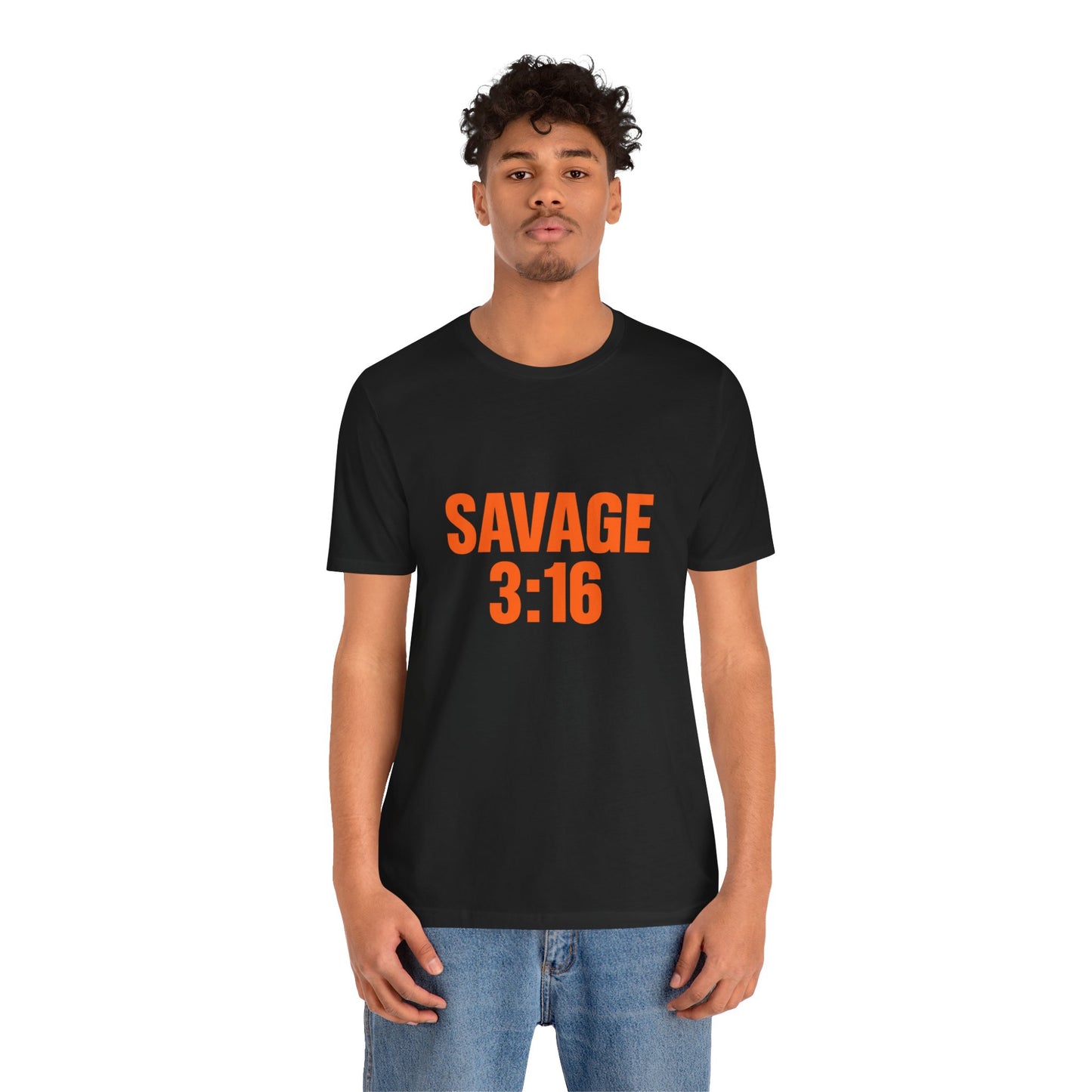 🐅 Savage 3:16 | Big Savage Greg Bengals and Brews T-Shirt