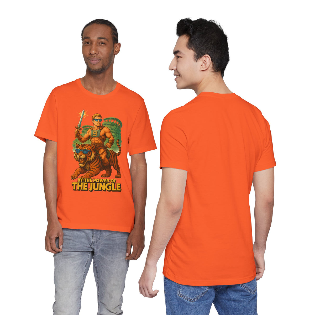 He-Joe Tee Shirt for Cincinnati Bengals Fans - He-Man Parody Design