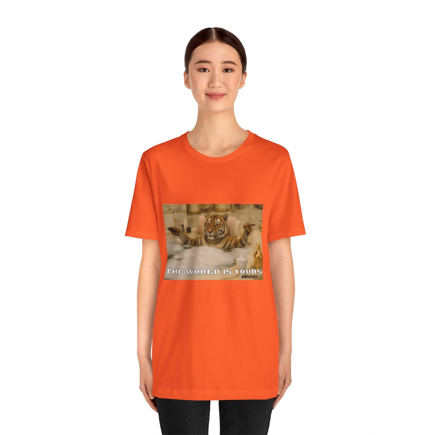 🐅 The World Is Yours – Luxury Tiger Graphic Tee