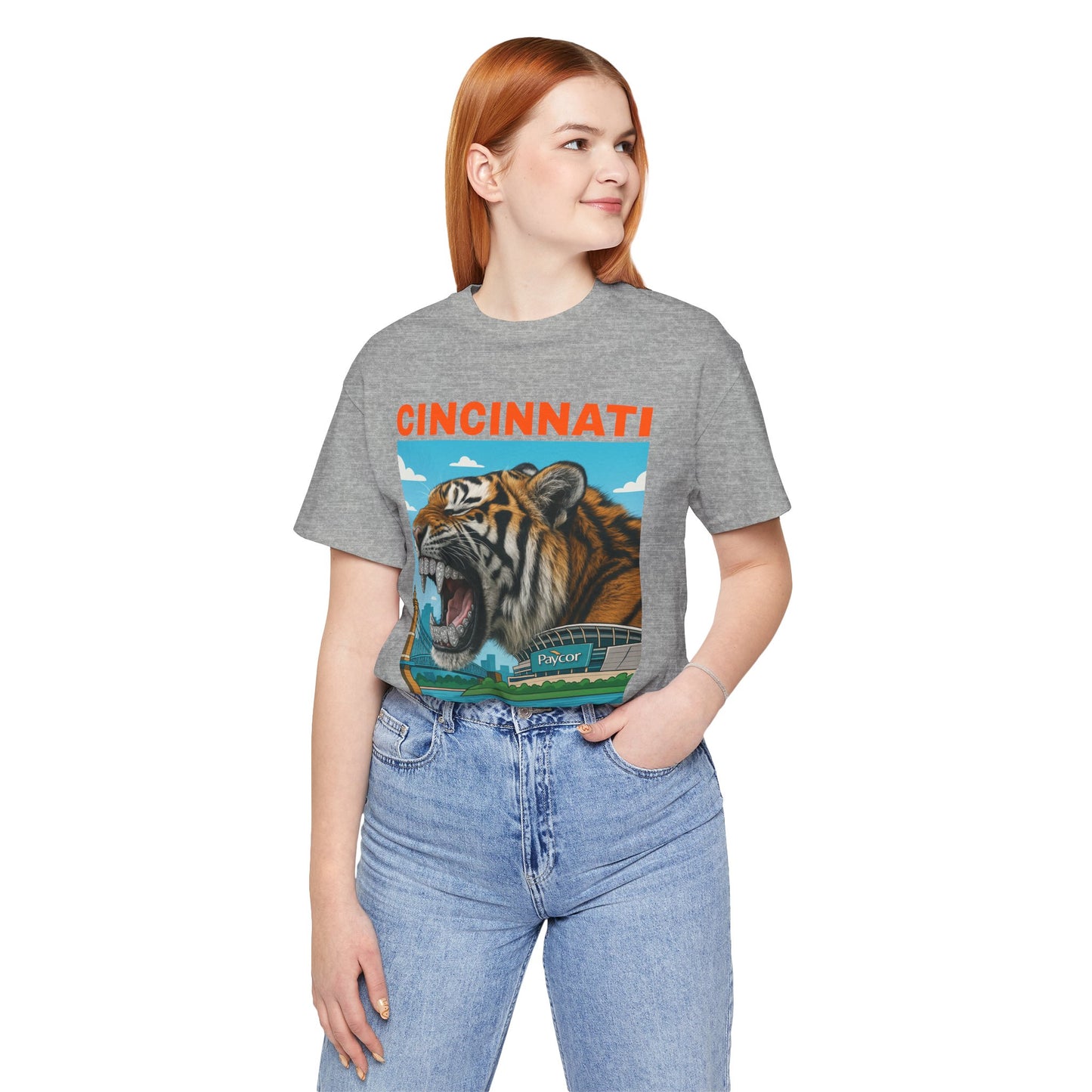 🔥💎🐅 Iced Out Roar – Queen City Tiger Tee