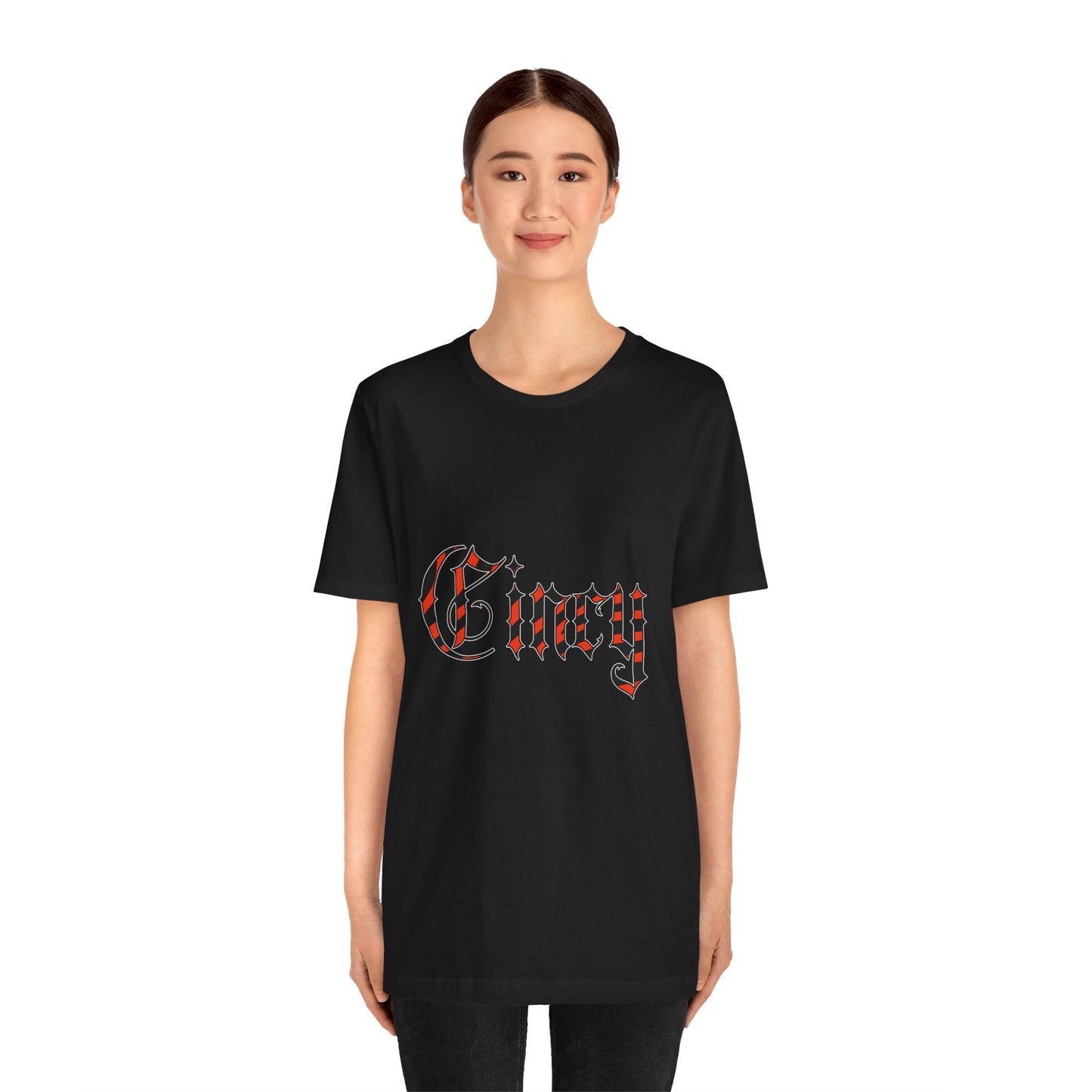 Cincy Unisex Jersey Short Sleeve Tee