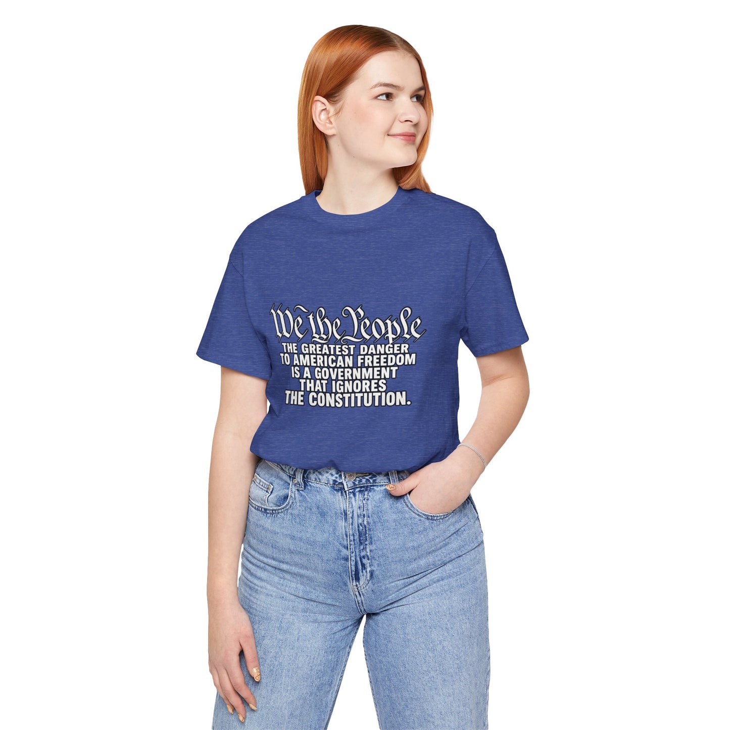 We The People Constitution T-Shirt – American Freedom Patriotic Tee – Constitutional Rights Shirt – USA Patriot Gift