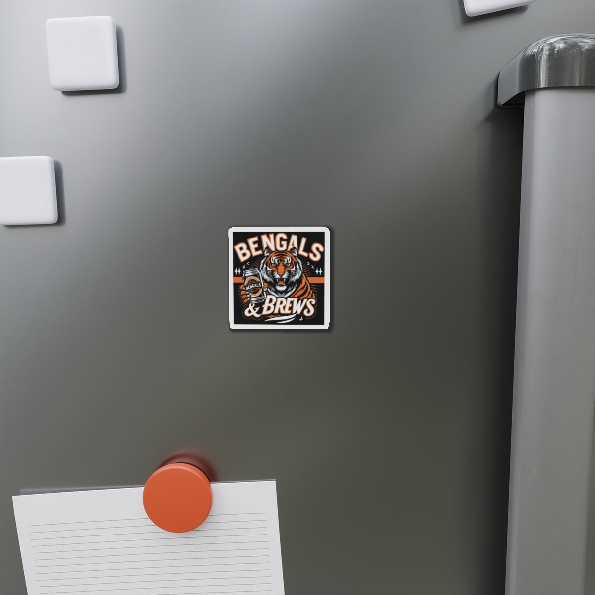 Bengals & Brews Die-Cut Magnets