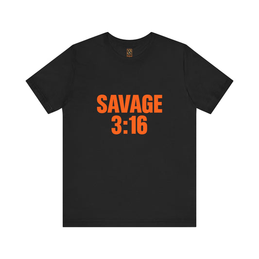 🐅 Savage 3:16 | Big Savage Greg Bengals and Brews T-Shirt