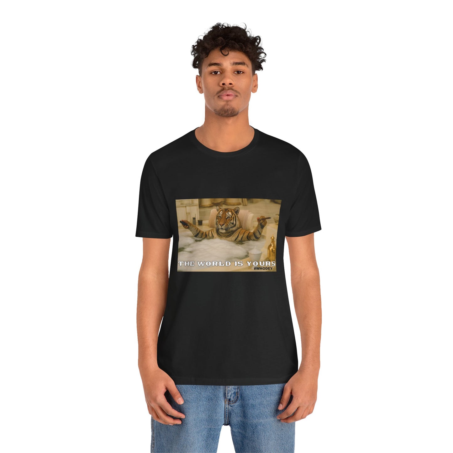 🐅 The World Is Yours – Luxury Tiger Graphic Tee