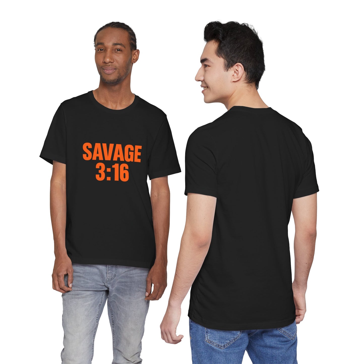🐅 Savage 3:16 | Big Savage Greg Bengals and Brews T-Shirt