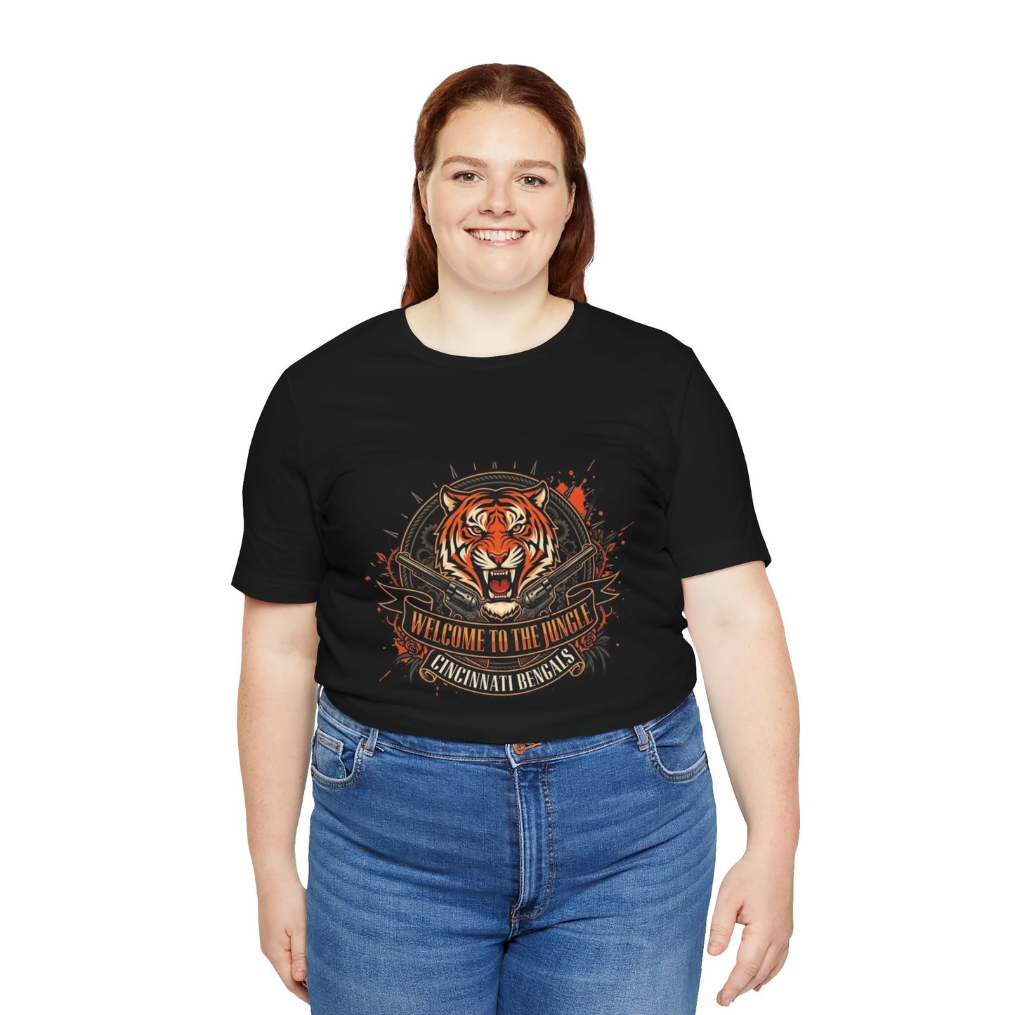 Cincinnati Bengals "Welcome to the Jungle" Tiger T-Shirt