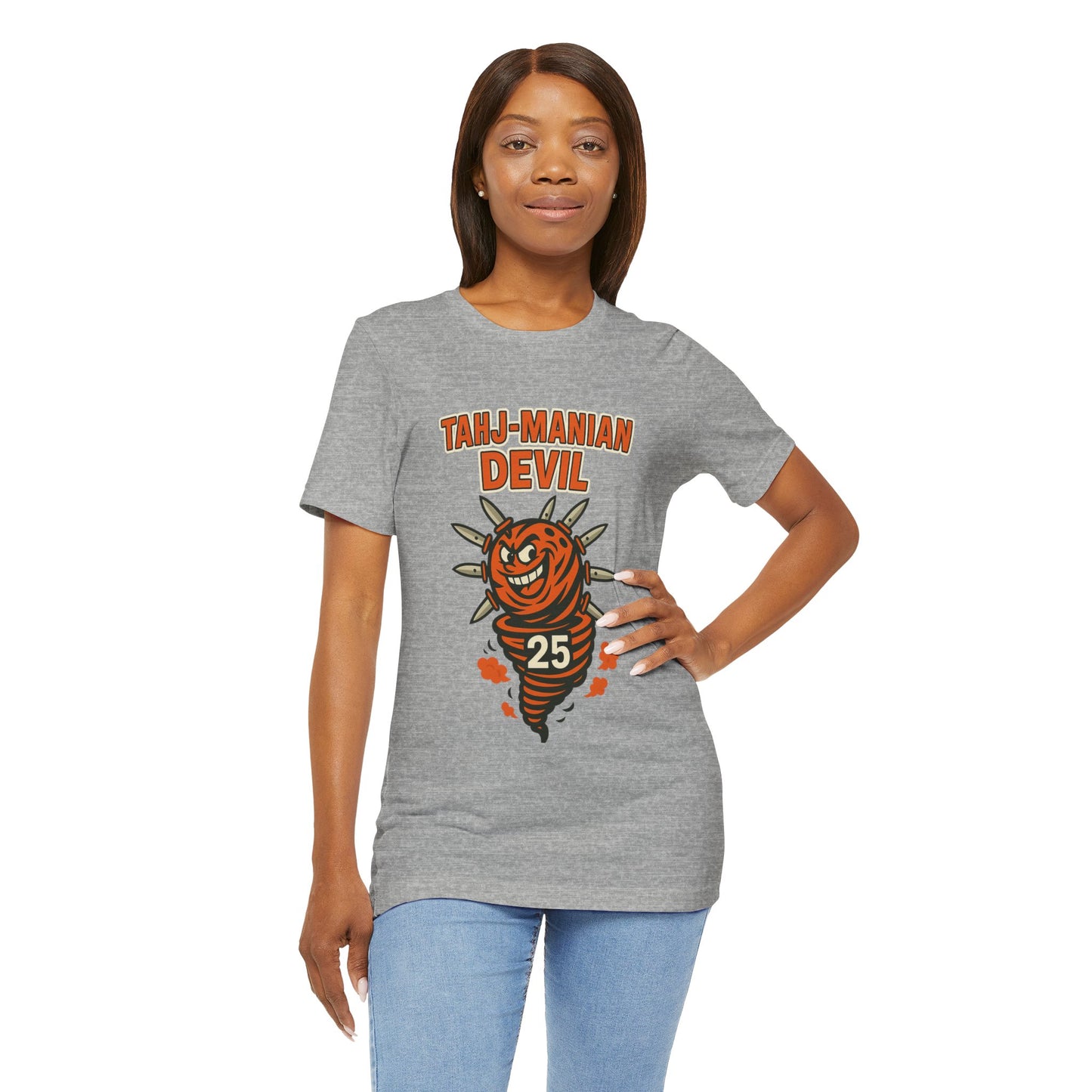 Tahj-Manian Devil Graphic Tee | Unisex Short Sleeve T-Shirt