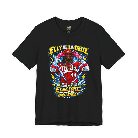 Elly De La Cruz 'The Most Electric Player in Baseball' Reds Baseball Tee